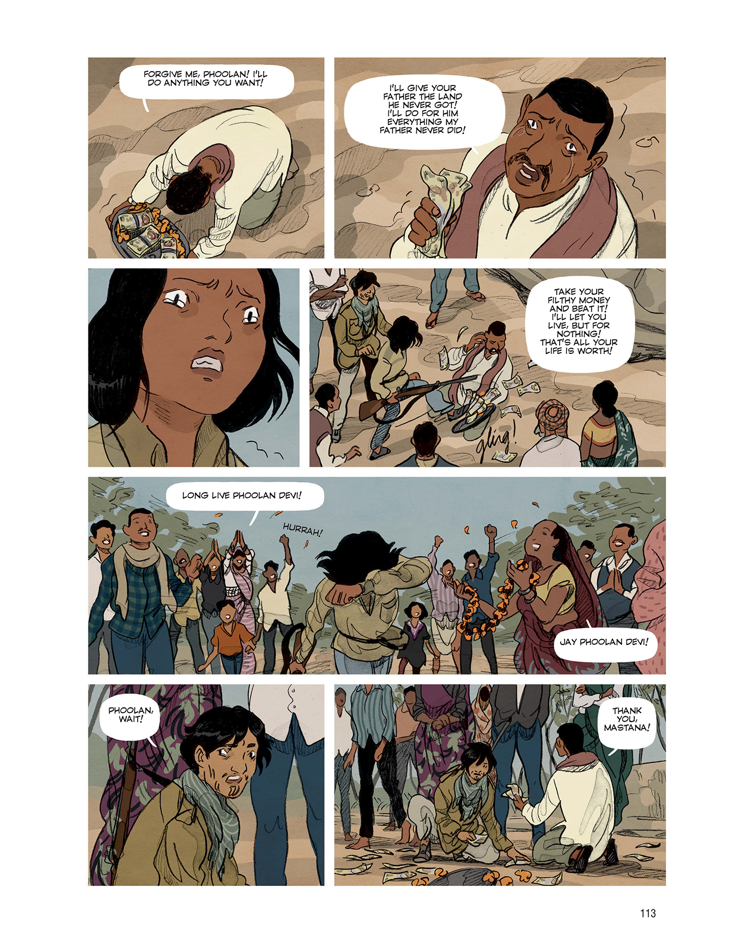 Read online Phoolan Devi: Rebel Queen comic -  Issue # TPB (Part 2) - 15