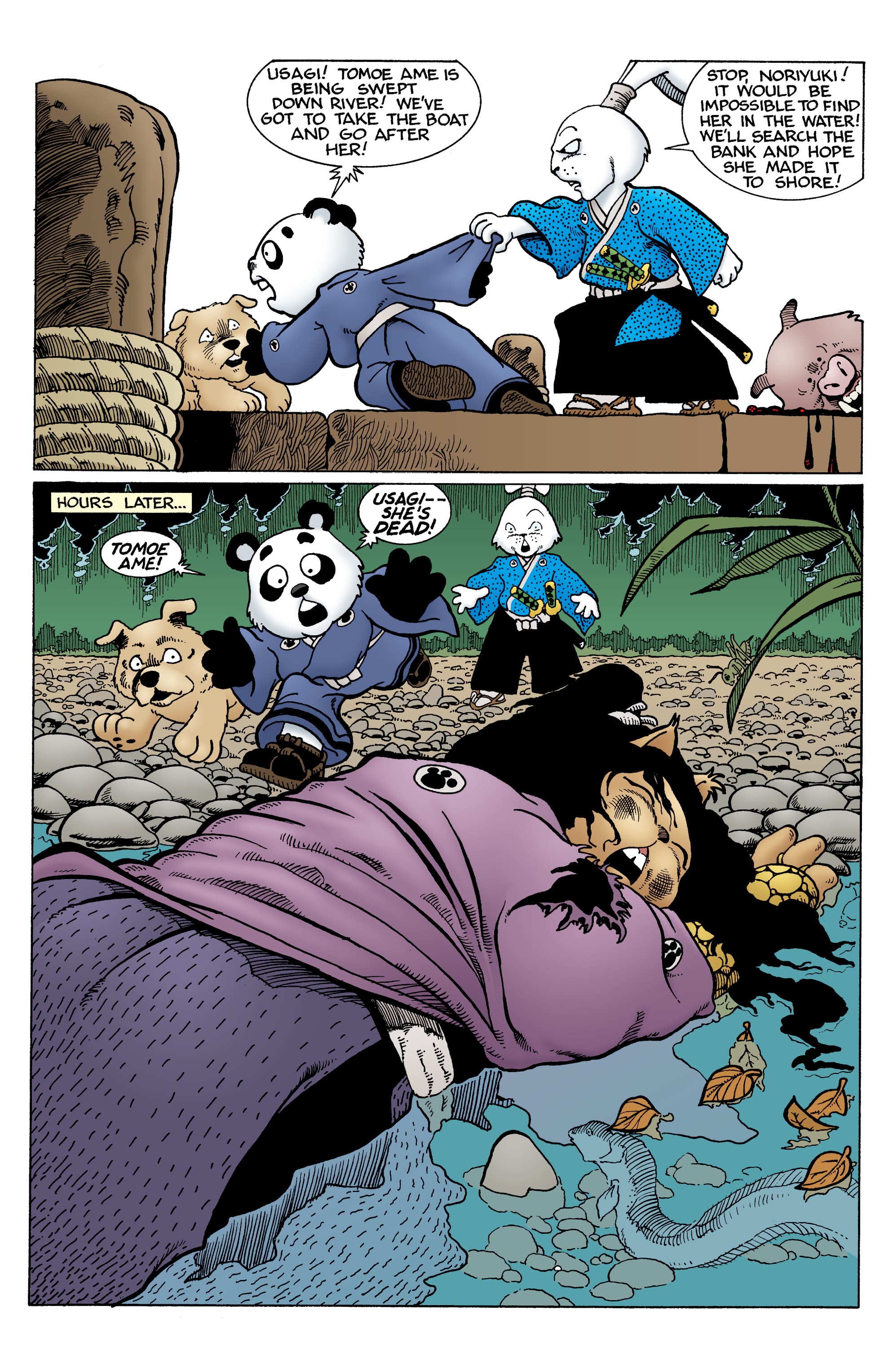 Read online Usagi Yojimbo Color Classics comic -  Issue #7 - 12