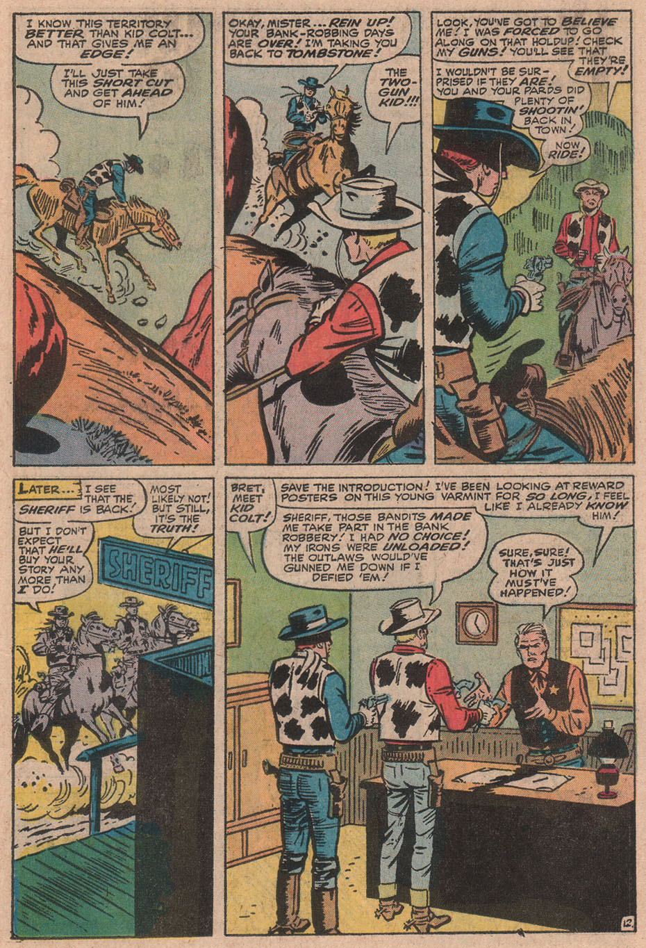 Read online Kid Colt Outlaw comic -  Issue #171 - 19