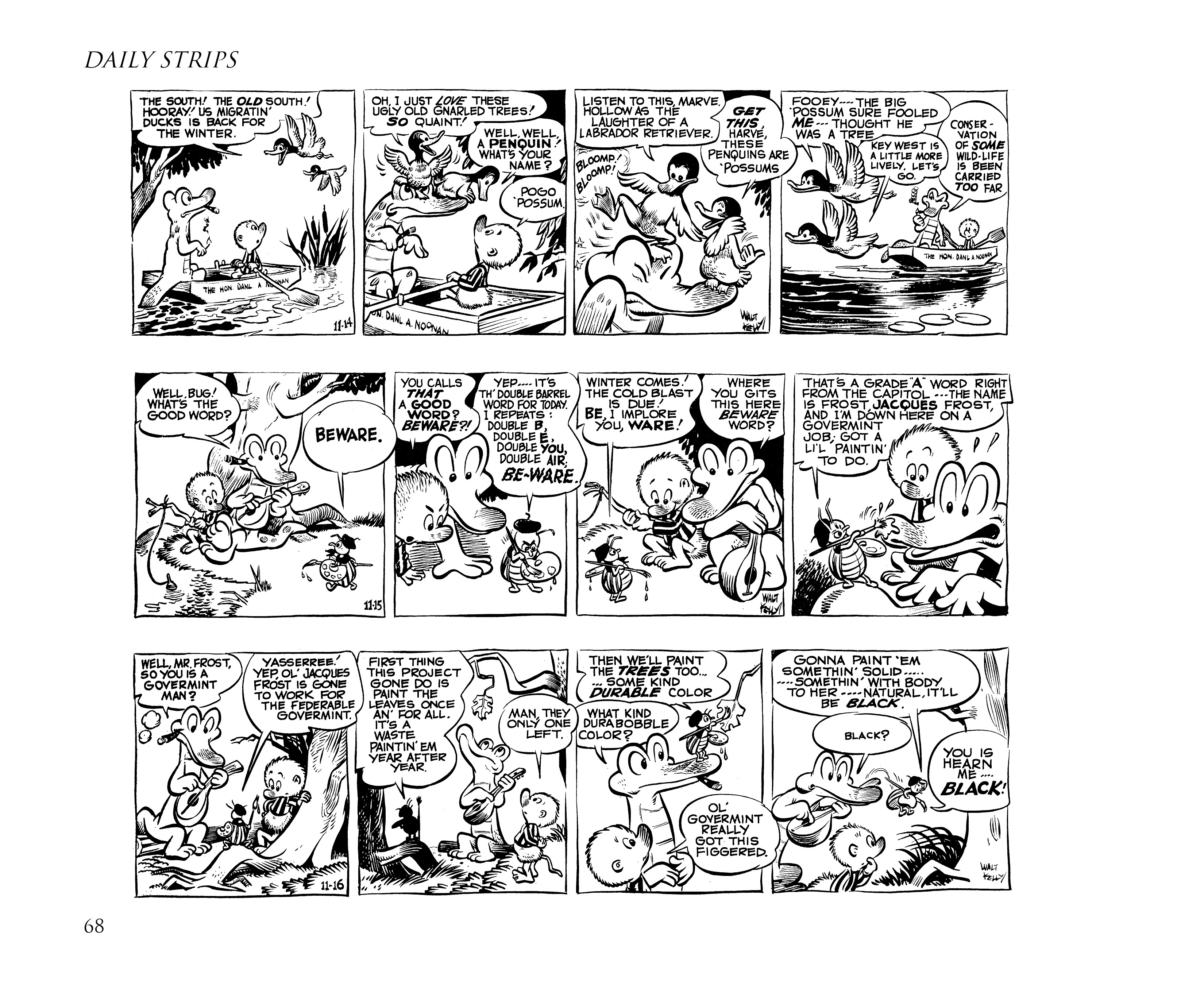 Read online Pogo by Walt Kelly: The Complete Syndicated Comic Strips comic -  Issue # TPB 1 (Part 1) - 86