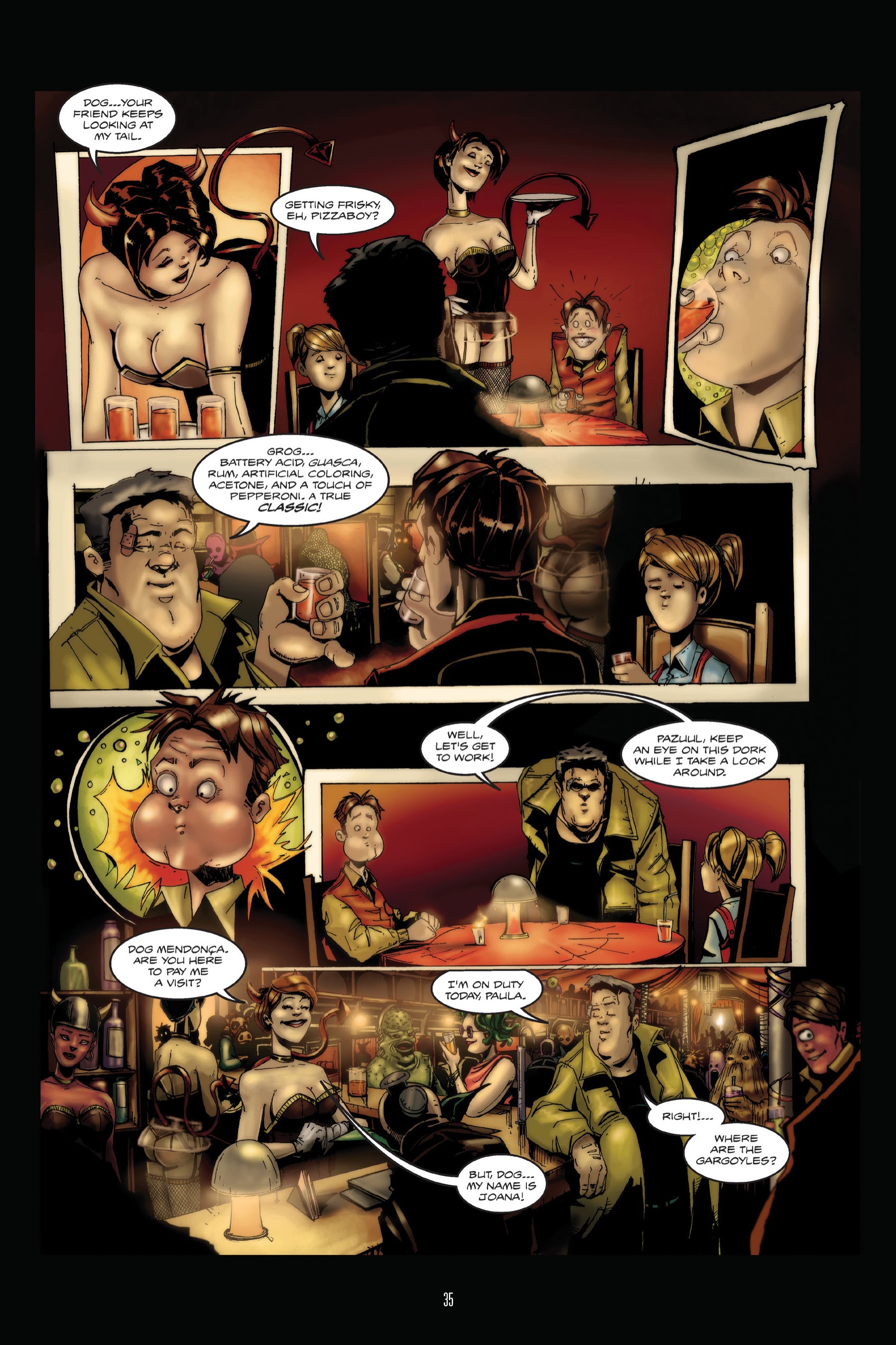 Read online The Incredible Adventures of Dog Mendonca and Pizzaboy comic -  Issue # TPB 1 - 34