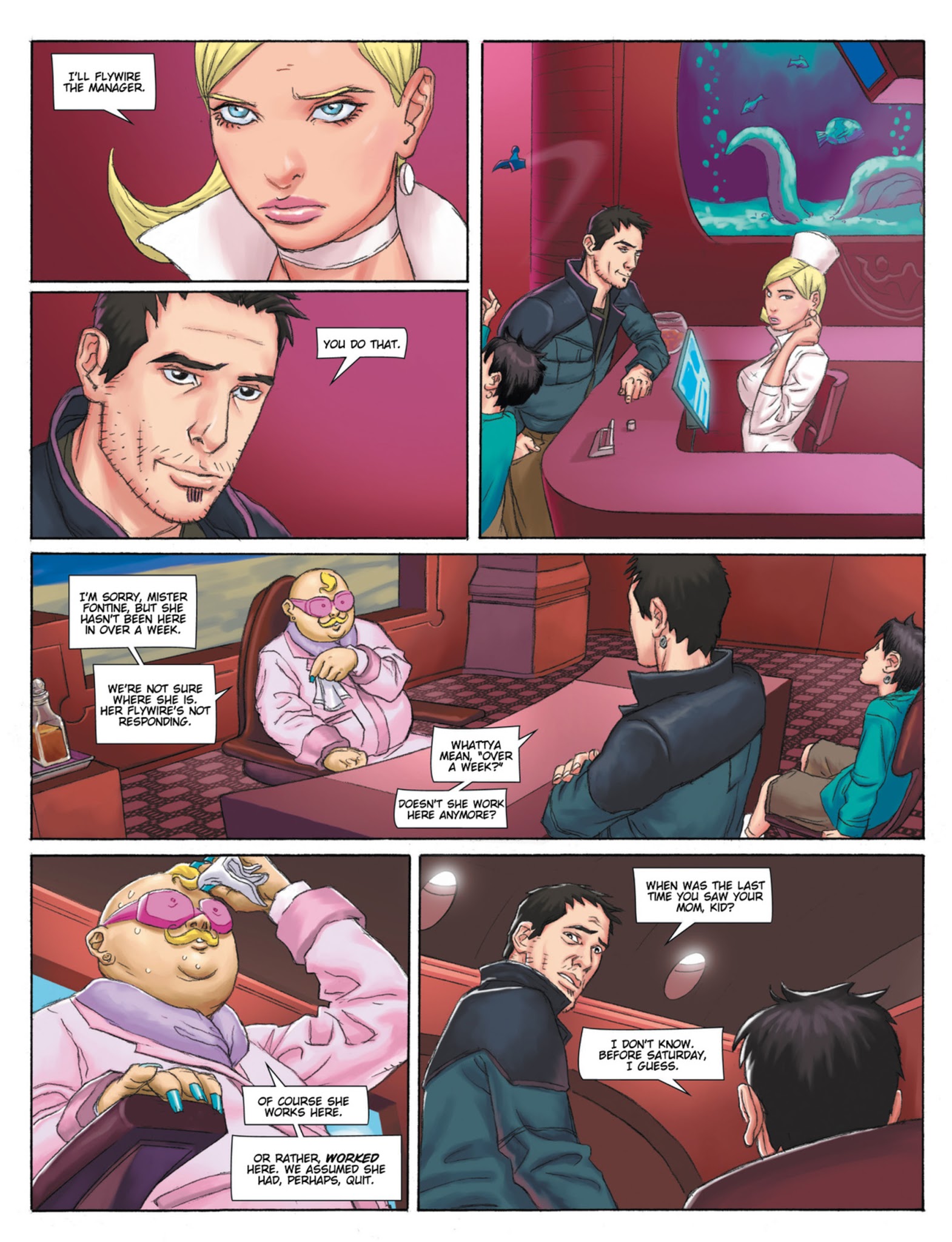 Read online Flywires comic -  Issue #1 - 22