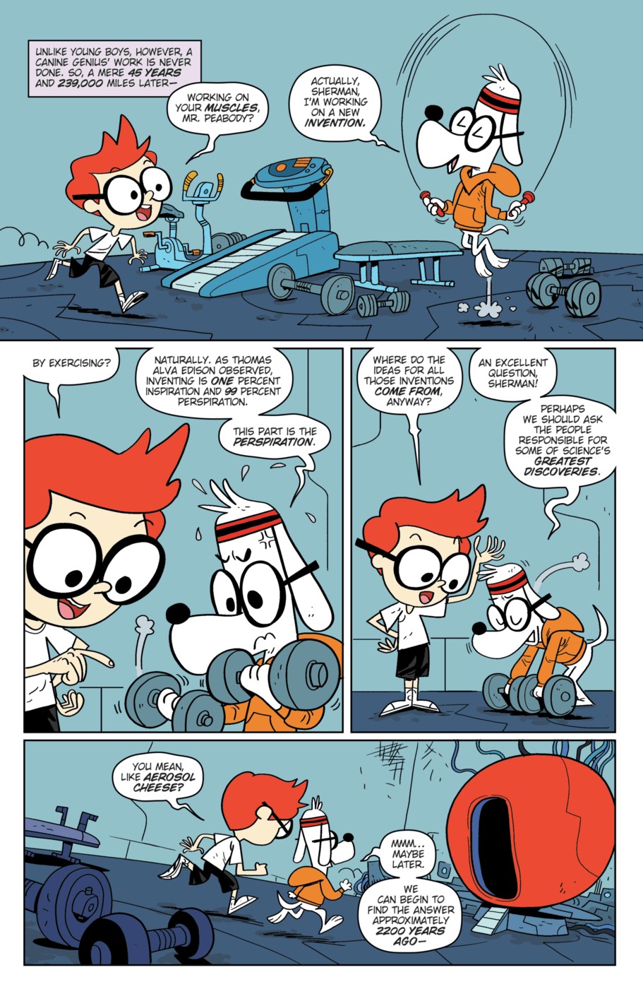 Read online Mr. Peabody & Sherman comic -  Issue #3 - 5