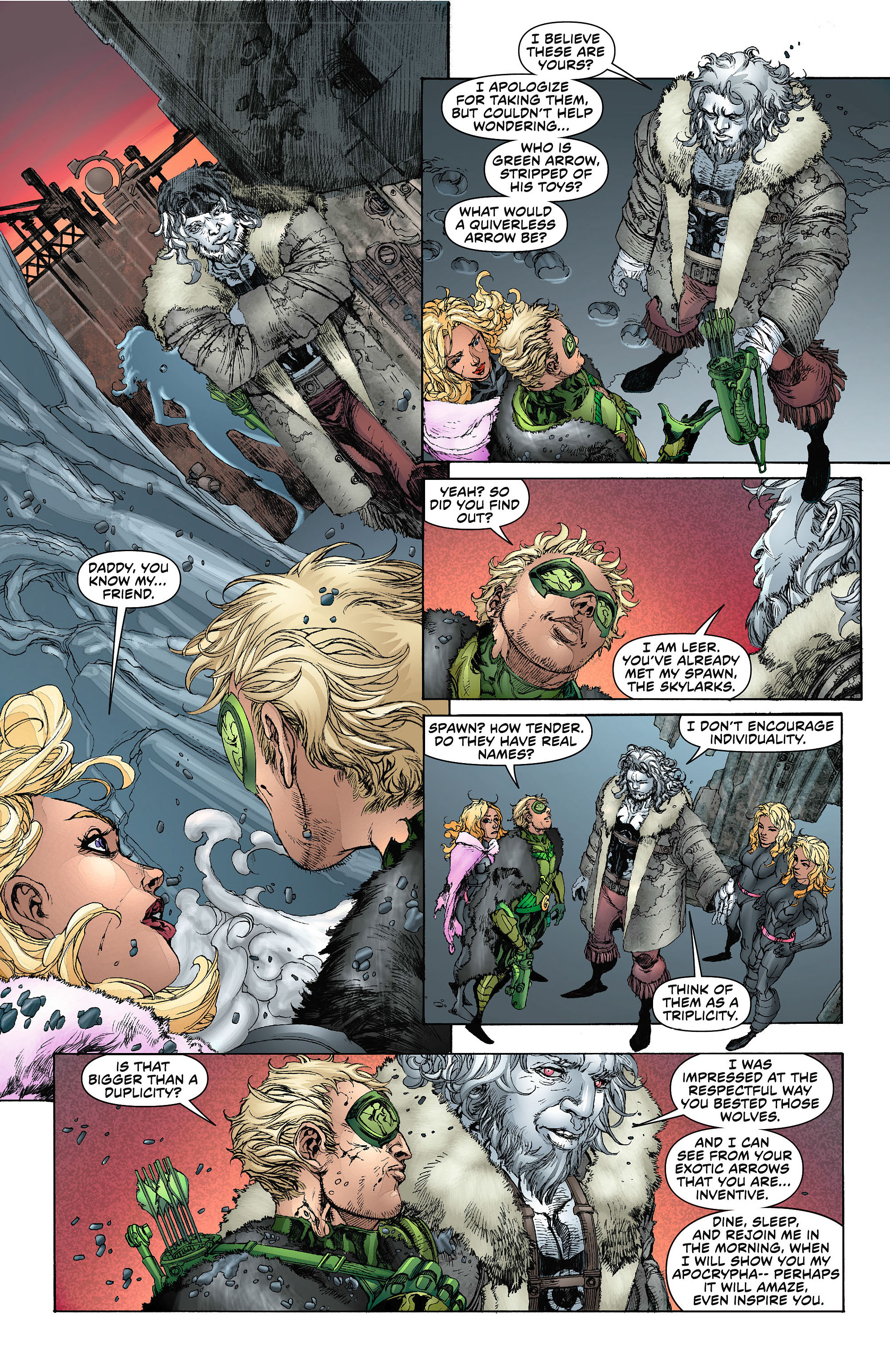 Read online Green Arrow (2011) comic -  Issue #8 - 11