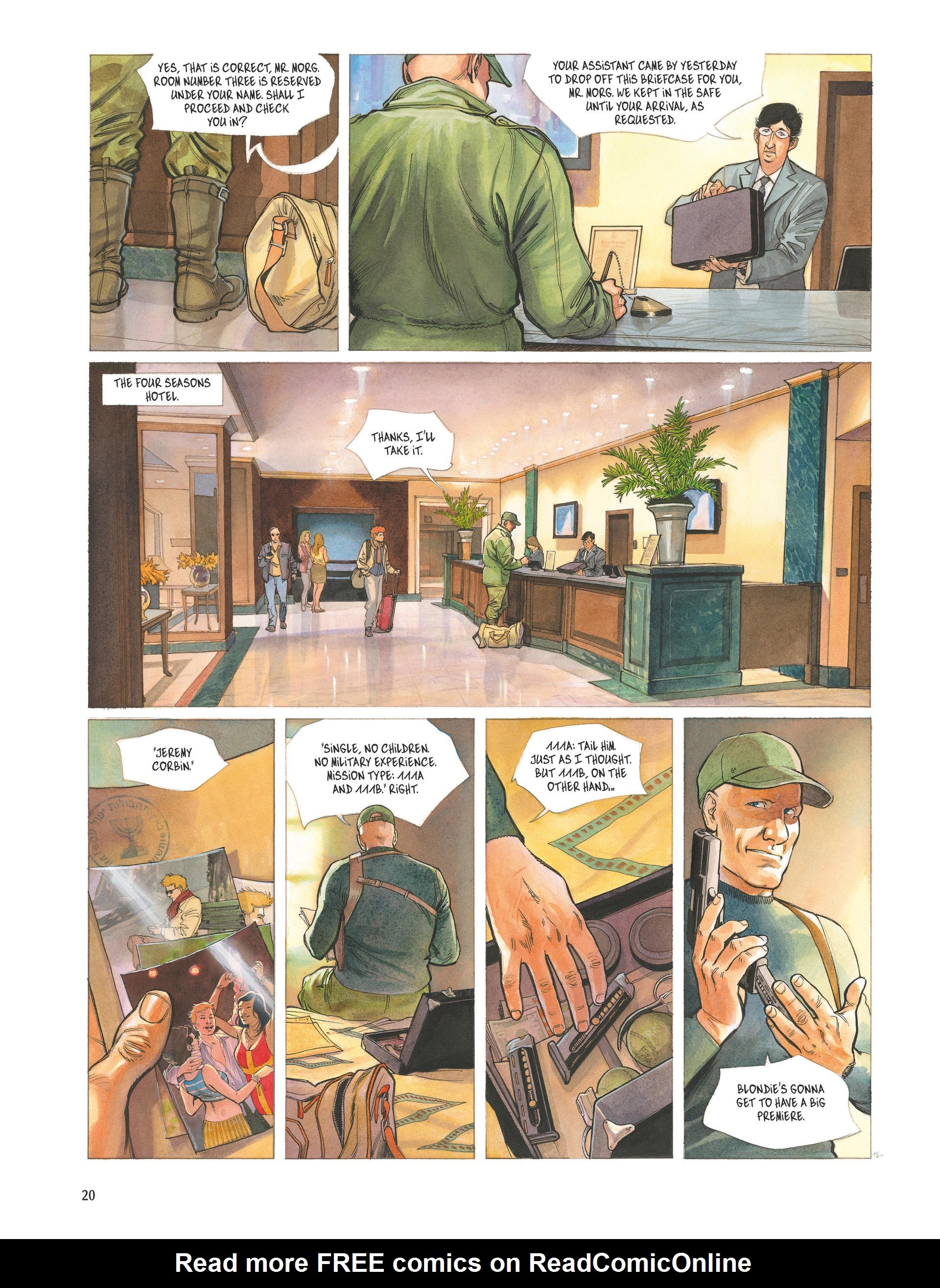 Read online The Bleiberg Project comic -  Issue #1 - 20