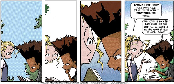 Read online The Boondocks Collection comic -  Issue # Year 1999 - 91