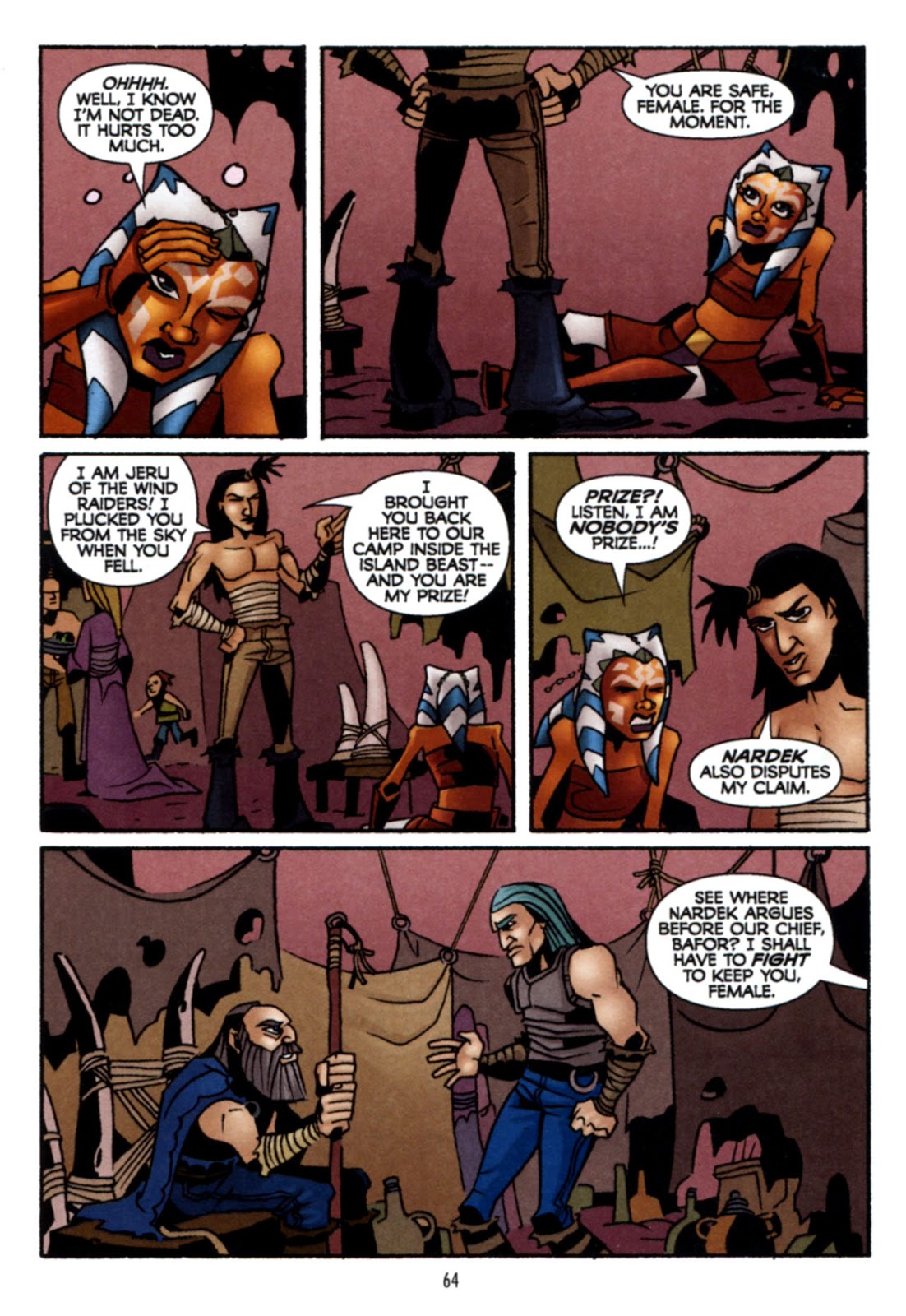 Star Wars: The Clone Wars - The Wind Raiders of Taloraan issue Full - Page 63