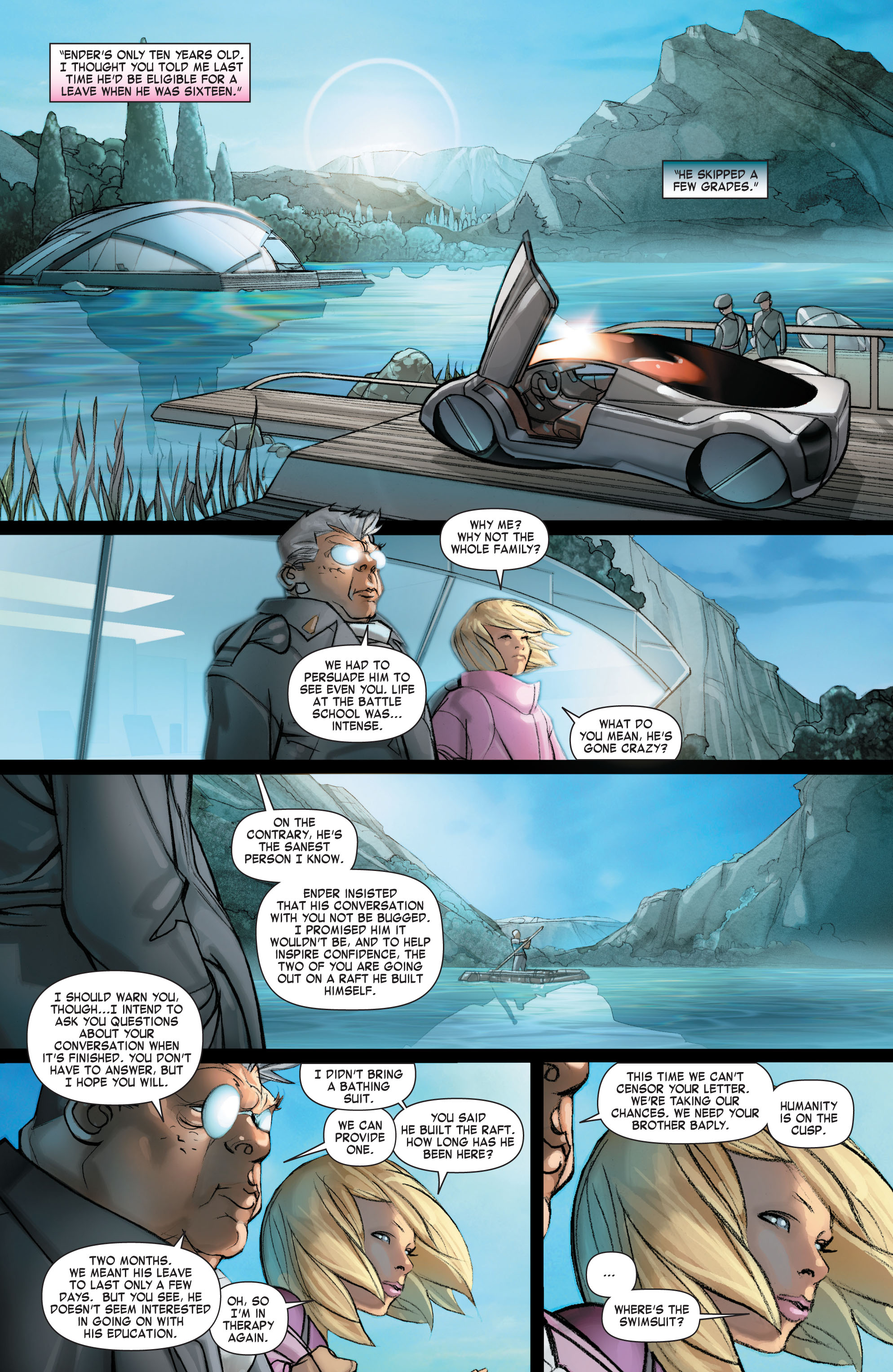 Read online Ender's Game: Command School comic -  Issue #4 - 5