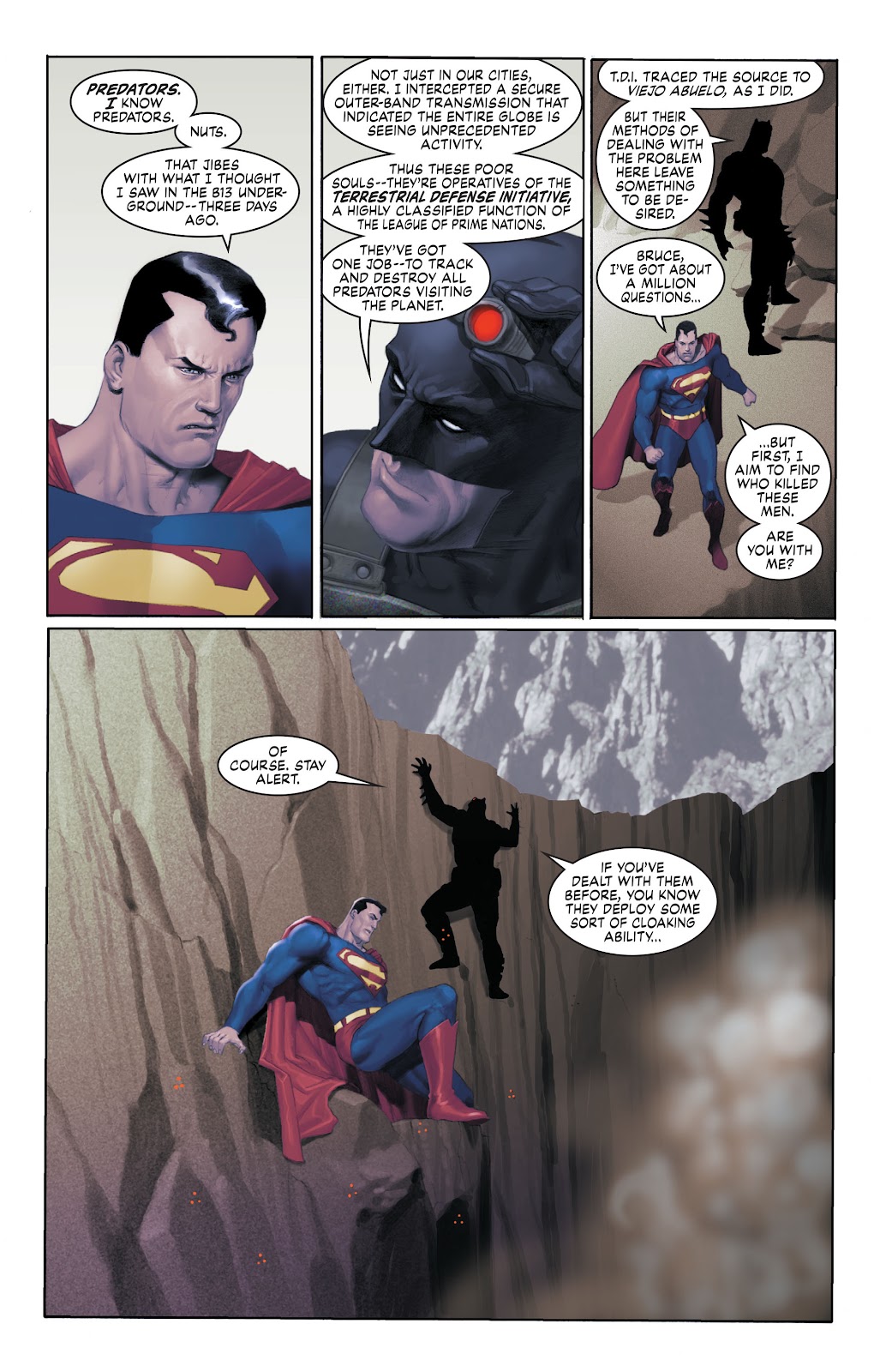 Superman and Batman Vs. Aliens and Predator issue 1 - Page 23