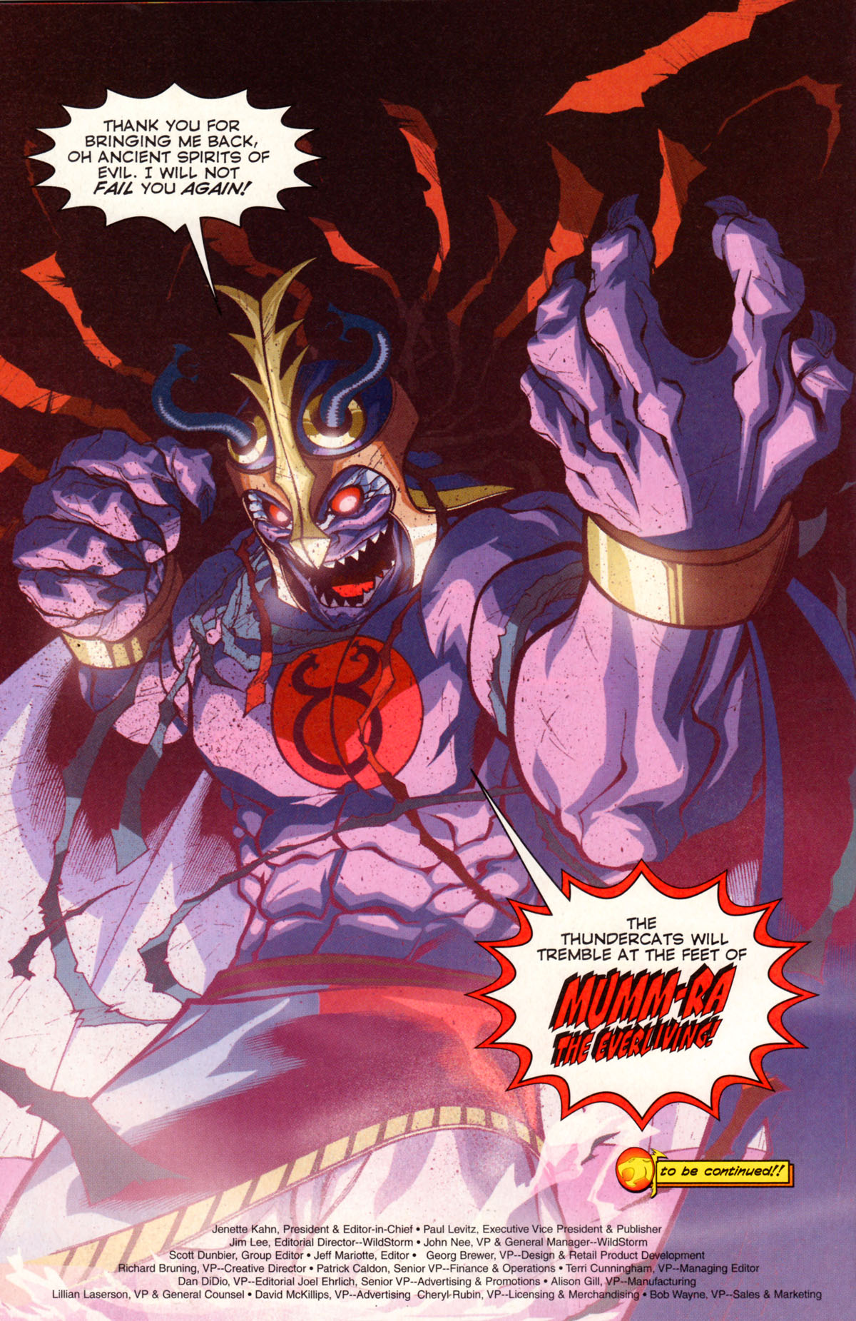 Read online ThunderCats (2002) comic -  Issue #1 - 22