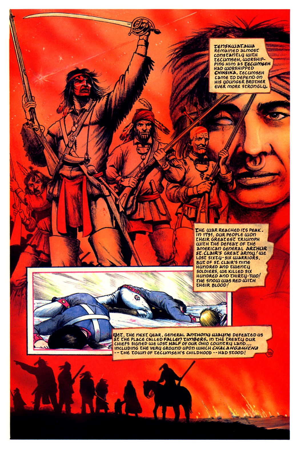 Read online Allen W. Eckert's Tecumseh! comic -  Issue # Full - 27