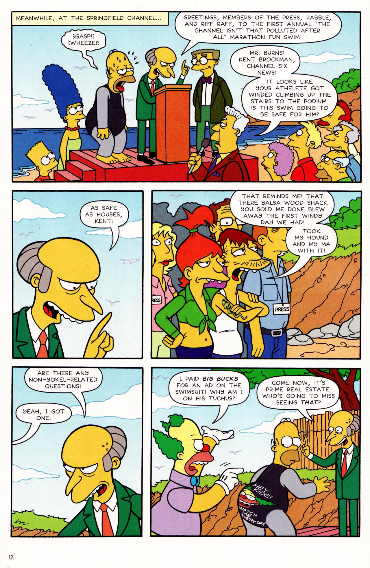 Read online Simpsons Comics comic -  Issue #134 - 11