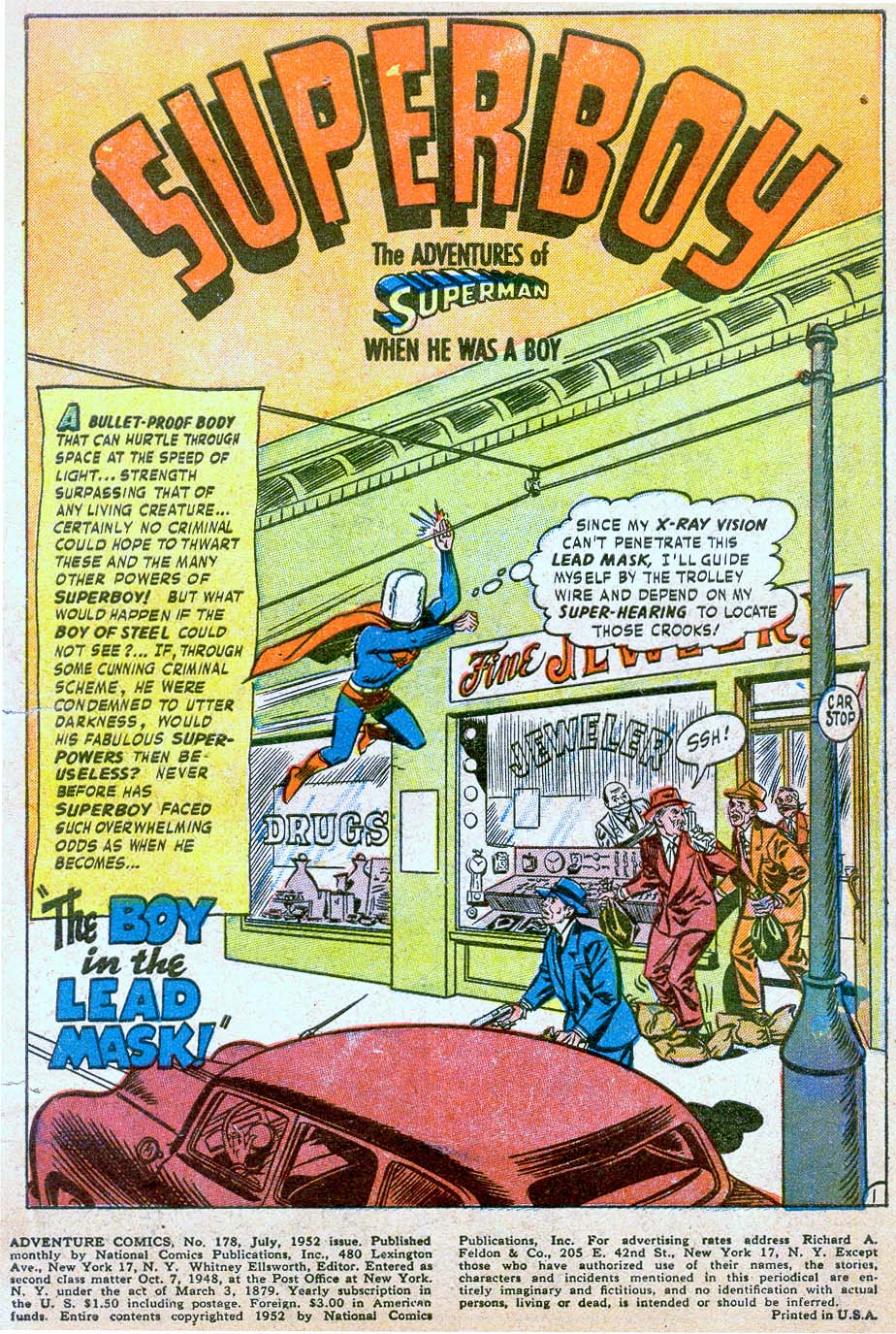 Adventure Comics (1938) issue 178 - Page 3