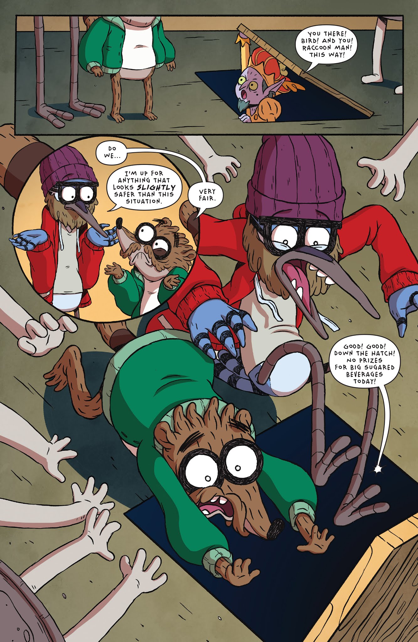 Read online Regular Show: 25 Years Later comic -  Issue #1 - 12