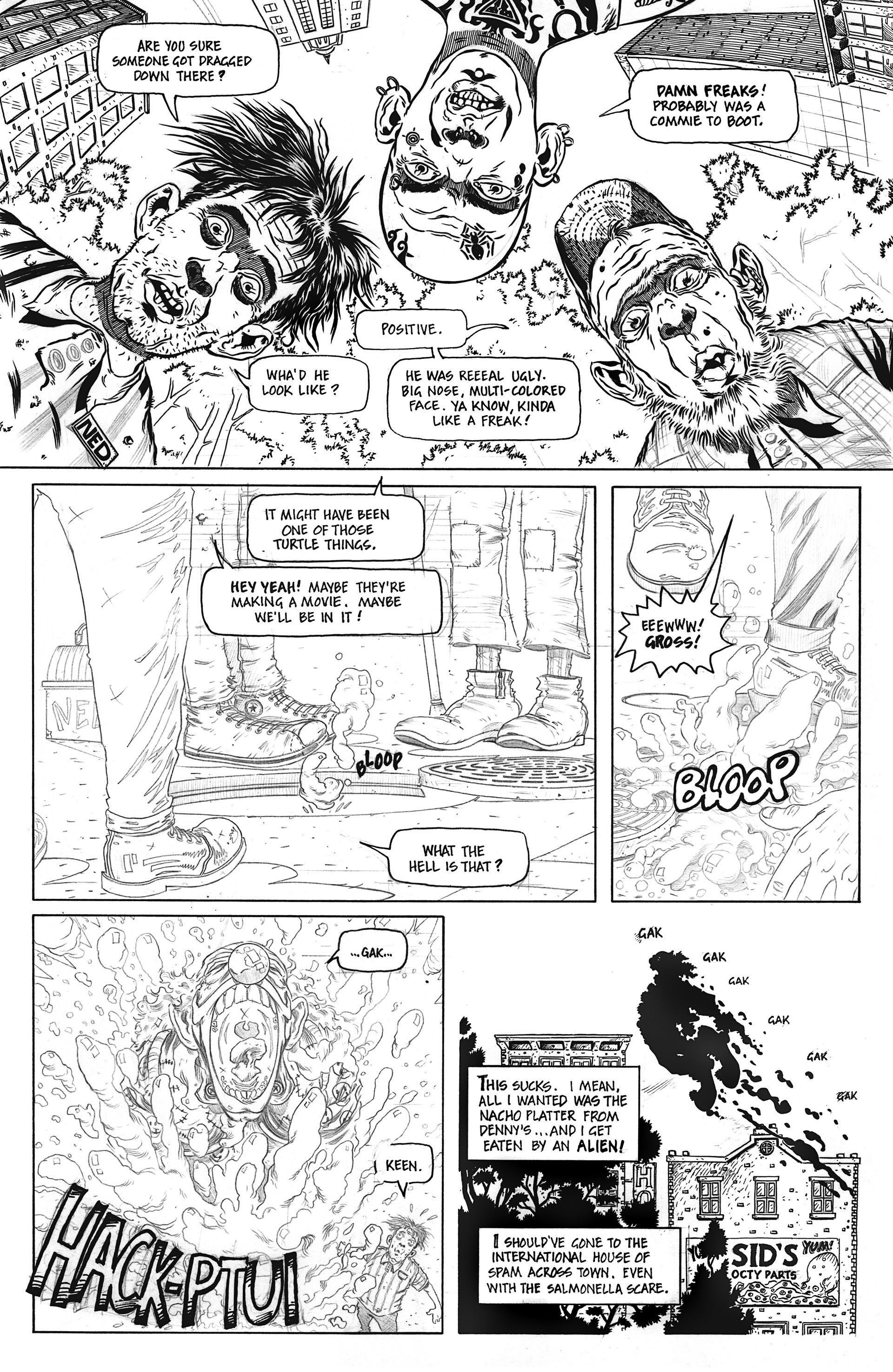 Read online Bacon and Other Monstrous Tales comic -  Issue # TPB - 42