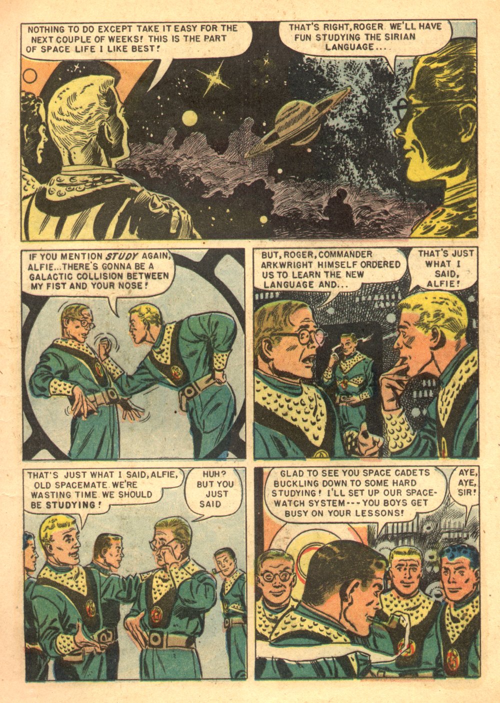 Read online Tom Corbett, Space Cadet comic -  Issue #9 - 13