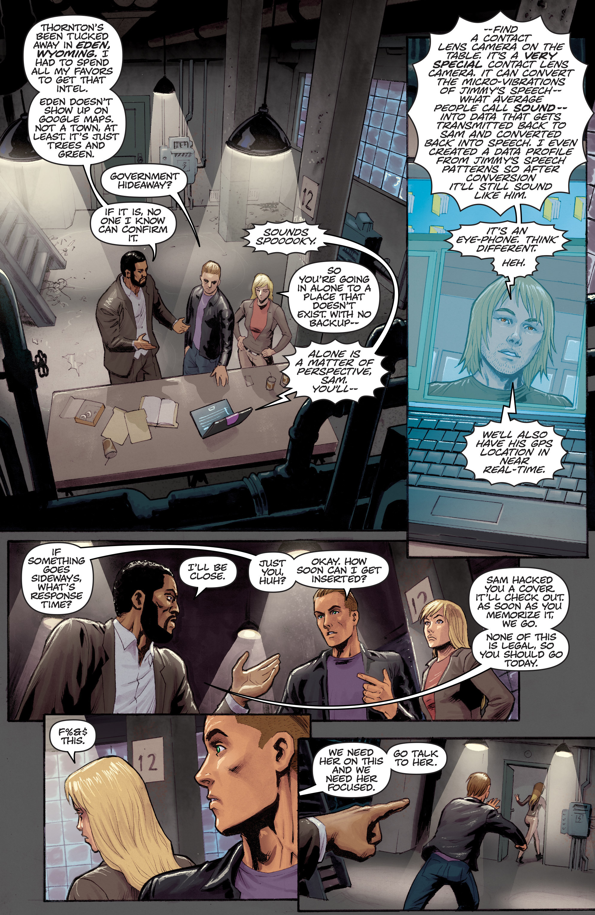 Read online Eden's Fall comic -  Issue #1 - 7