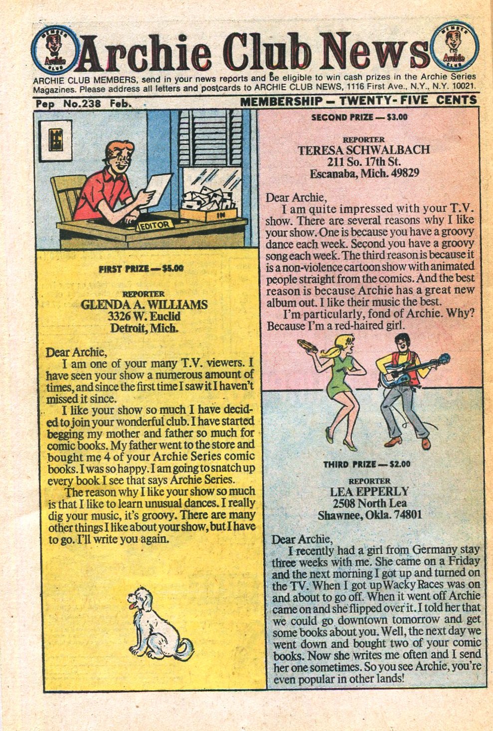 Read online Pep Comics comic -  Issue #238 - 26