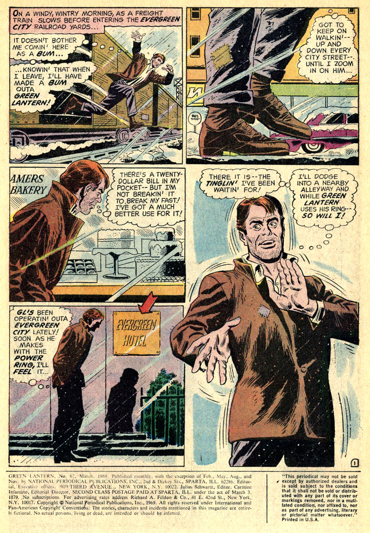 Green Lantern (1960) Issue #67 #70 - English 3