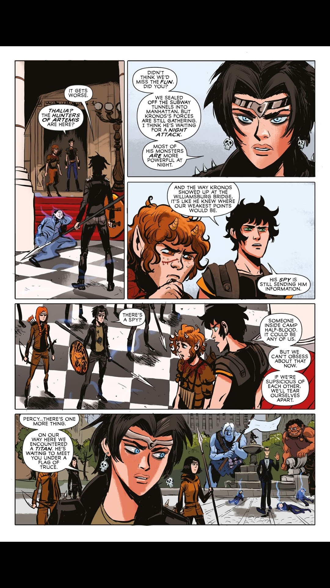 Read online Percy Jackson and the Olympians comic -  Issue # TPB 5 - 76