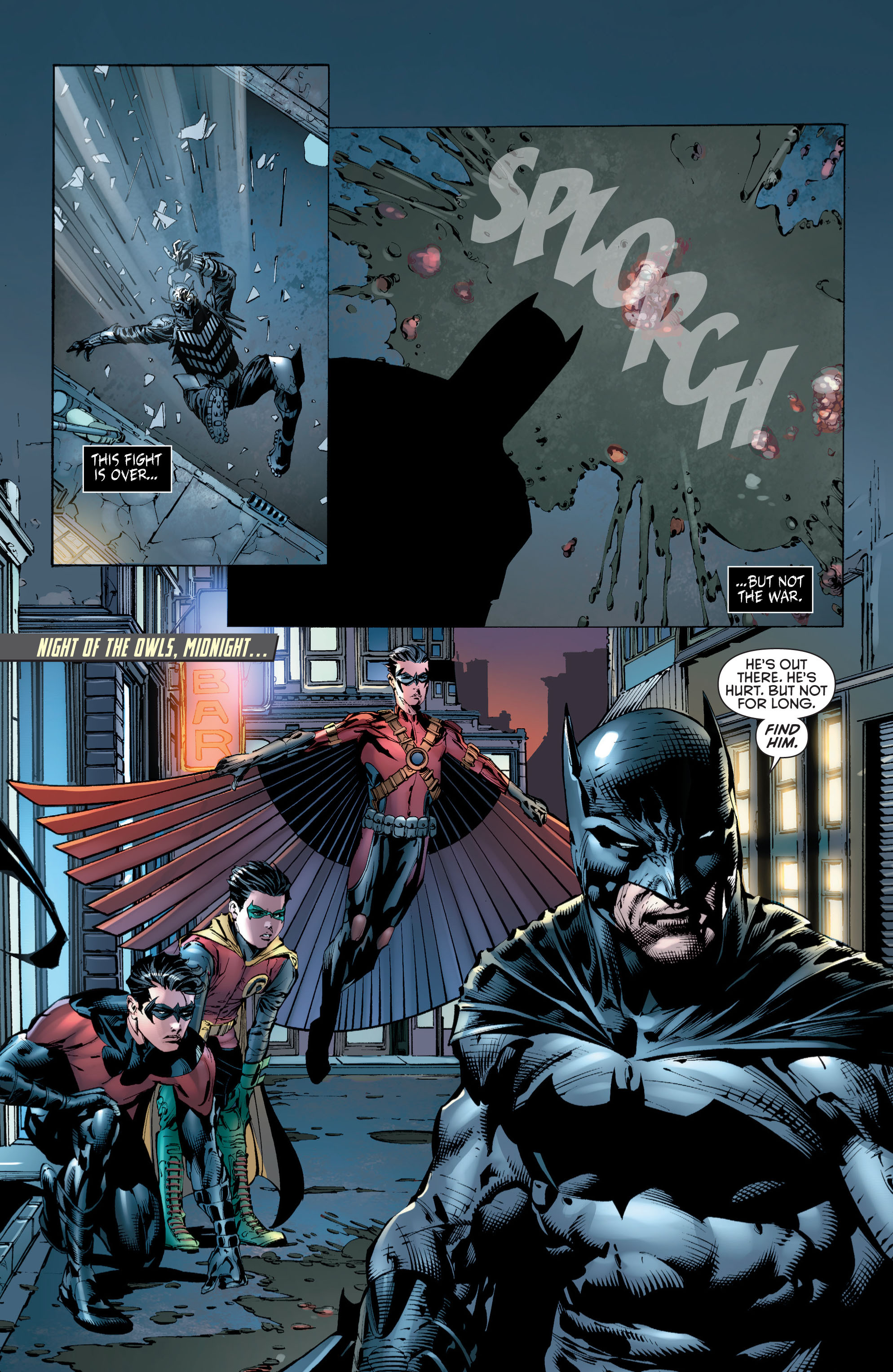 Read online Batman: Night of the Owls comic -  Issue # Full - 256