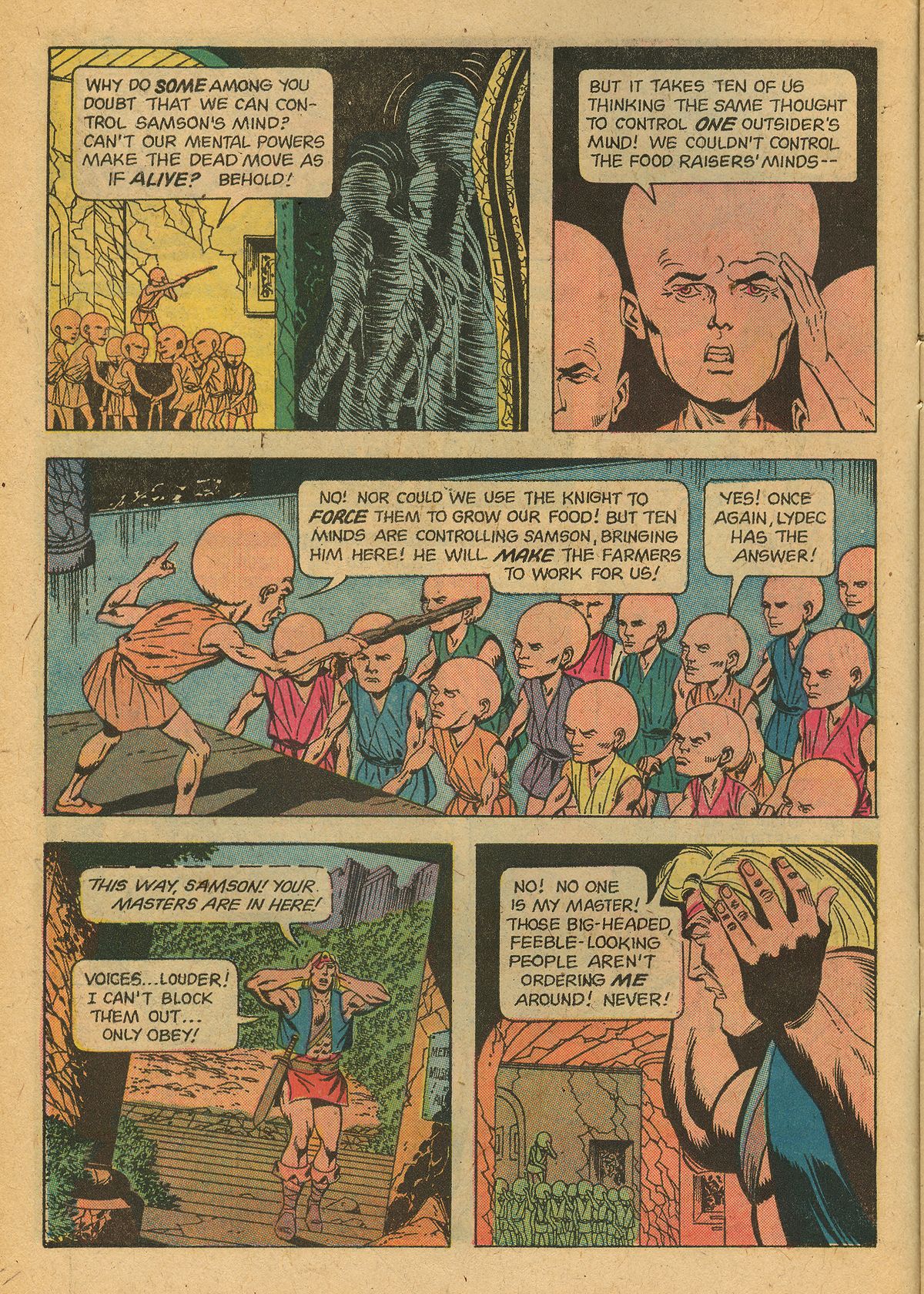 Read online Mighty Samson (1964) comic -  Issue #28 - 10