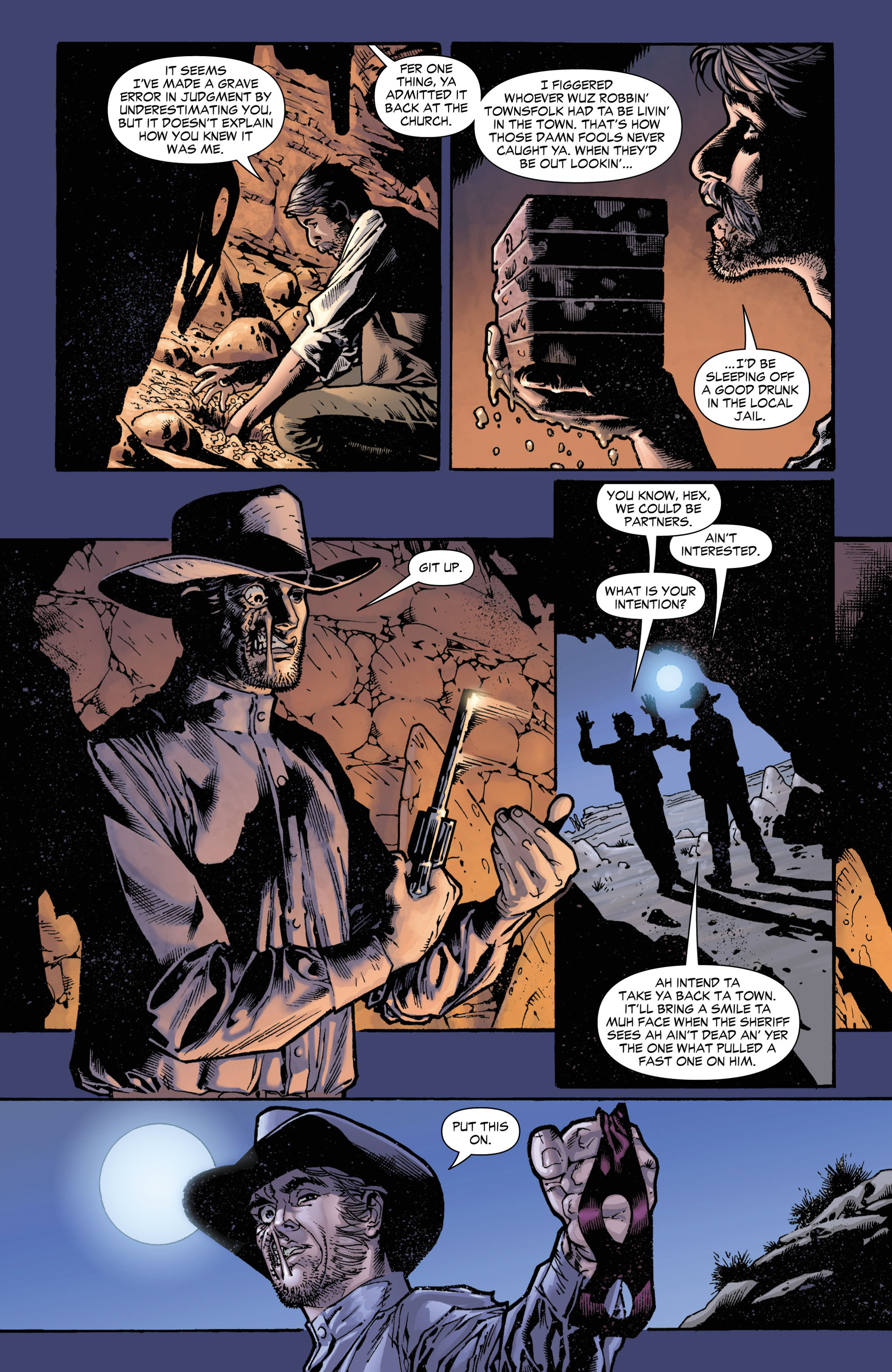 Read online Jonah Hex (2006) comic -  Issue #31 - 21