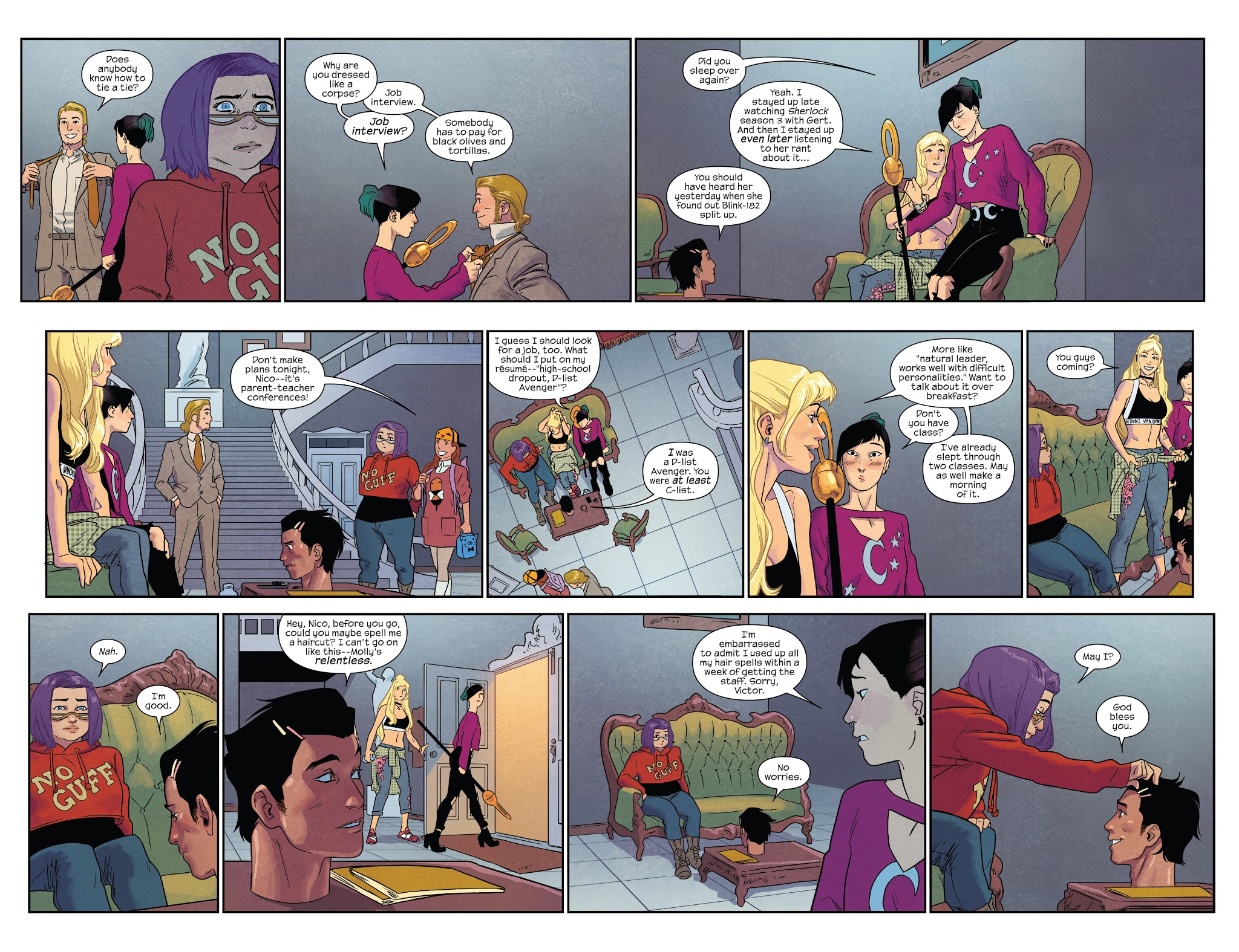 Read online Runaways (2017) comic -  Issue #7 - 8
