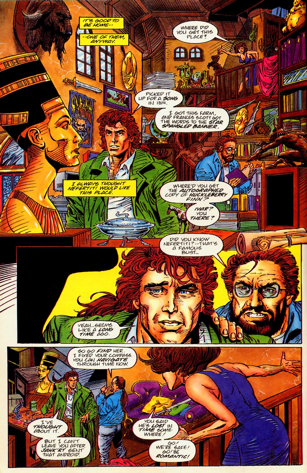 Read online Timewalker comic -  Issue #5 - 3