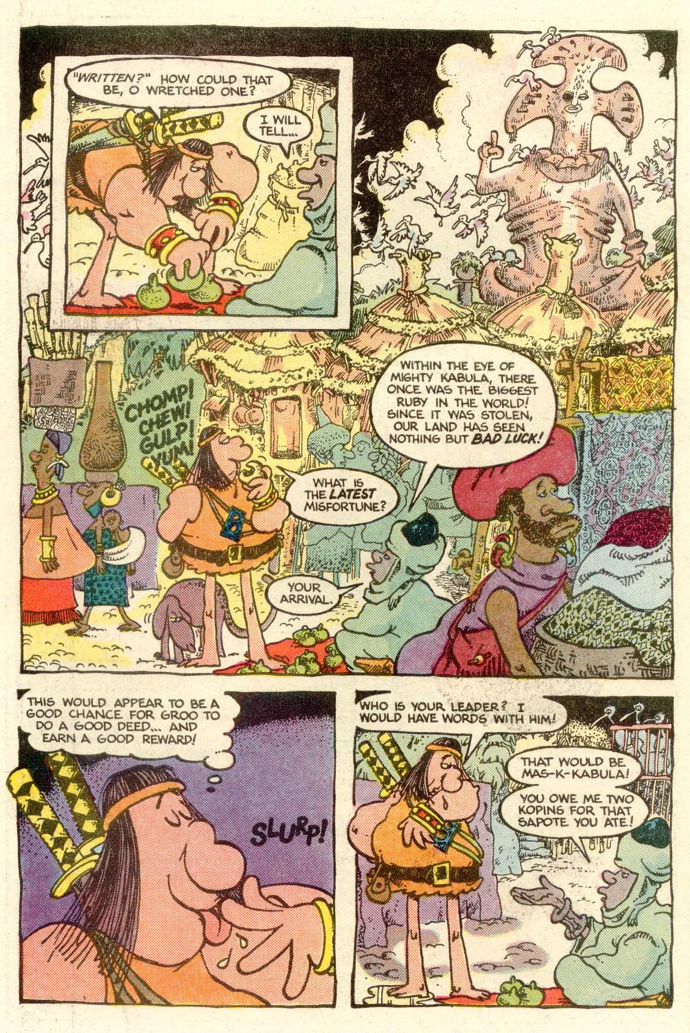 Read online Sergio Aragonés Groo the Wanderer comic -  Issue #6 - 4
