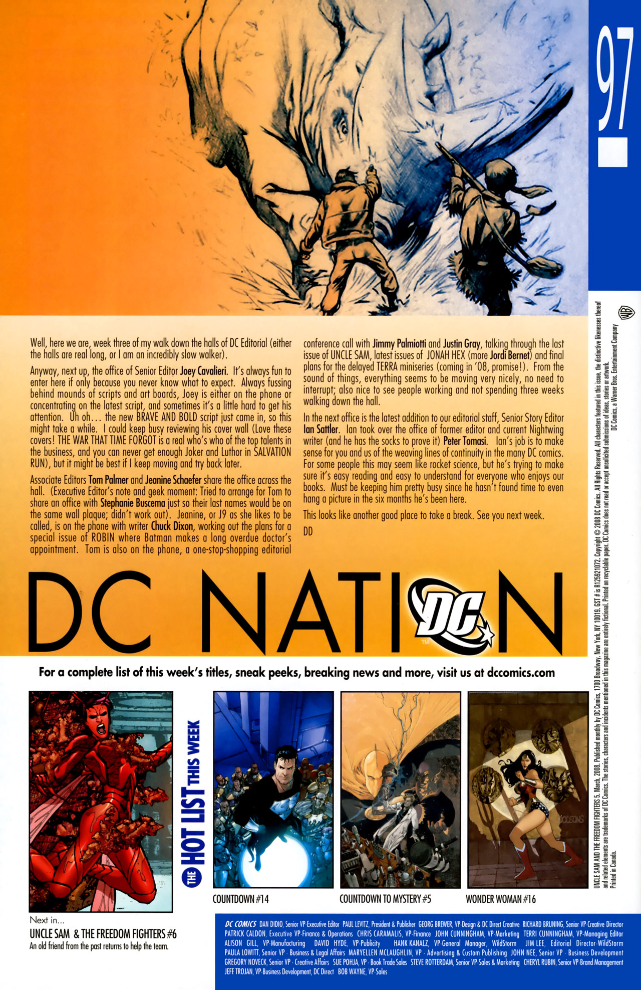 Read online Uncle Sam and the Freedom Fighters (2007) comic -  Issue #5 - 23