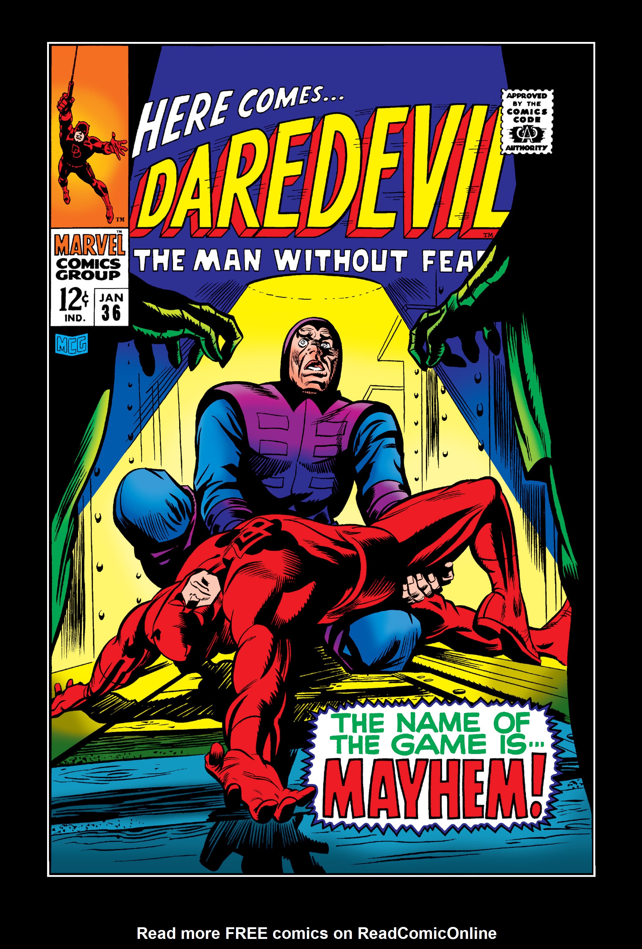 Read online Marvel Masterworks: Daredevil comic -  Issue # TPB 4 (Part 1) - 69