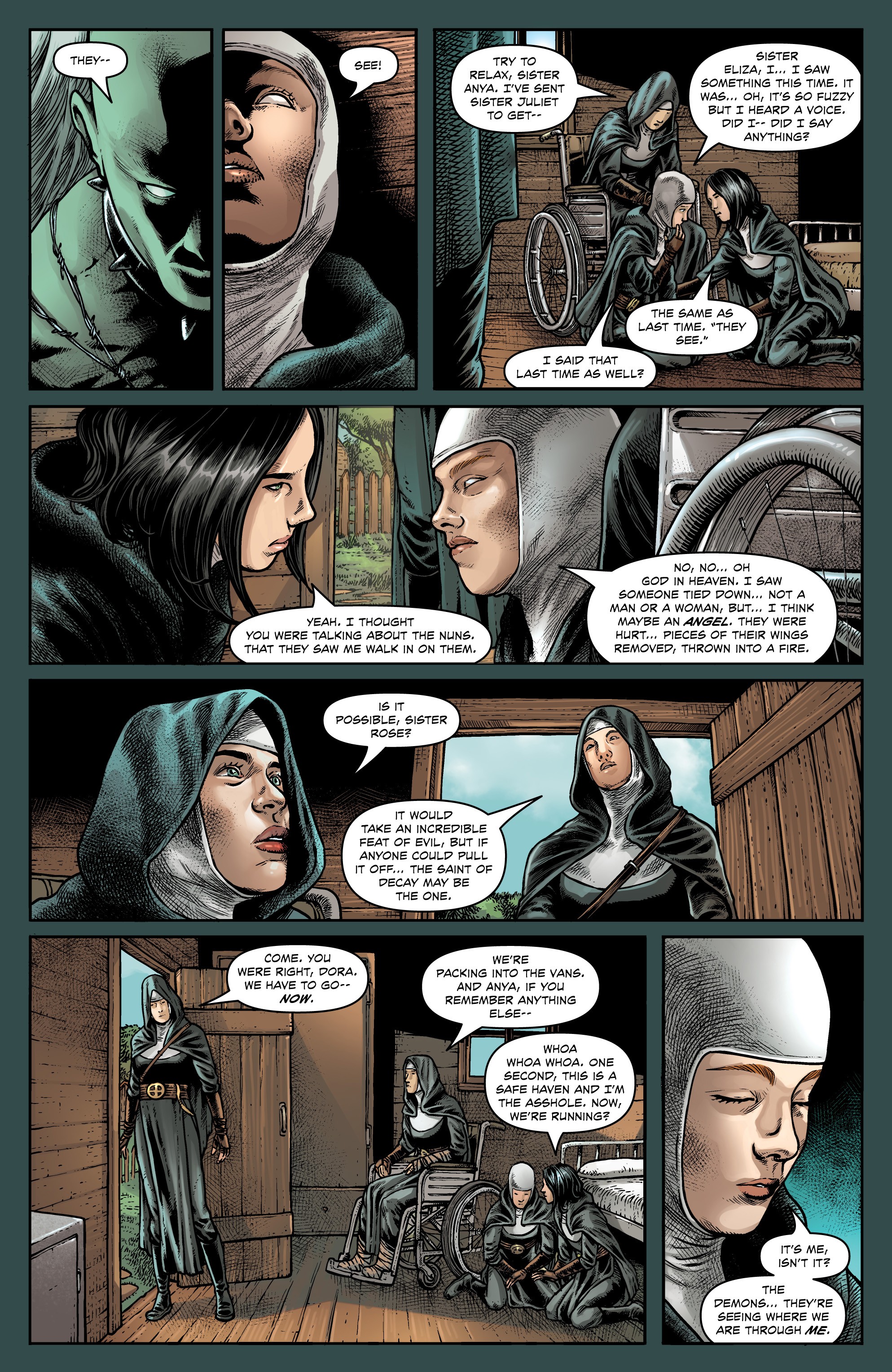 Read online Warrior Nun: Dora comic -  Issue #3 - 15