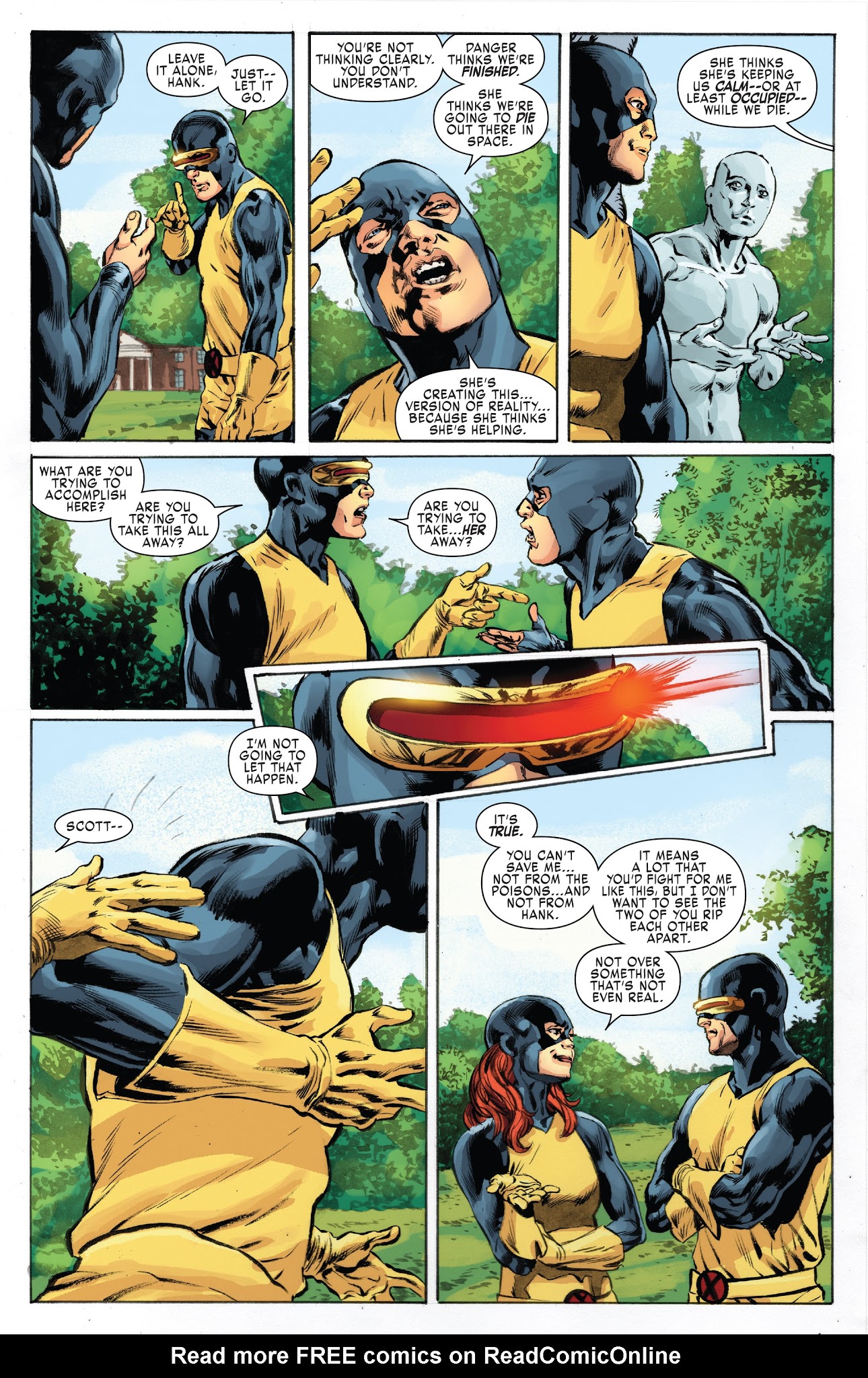 Read online X-Men: Blue comic -  Issue #25 - 28