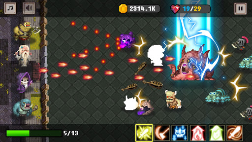 Retro Pixel Defense Mod Full Tiền Vàng Cho Android