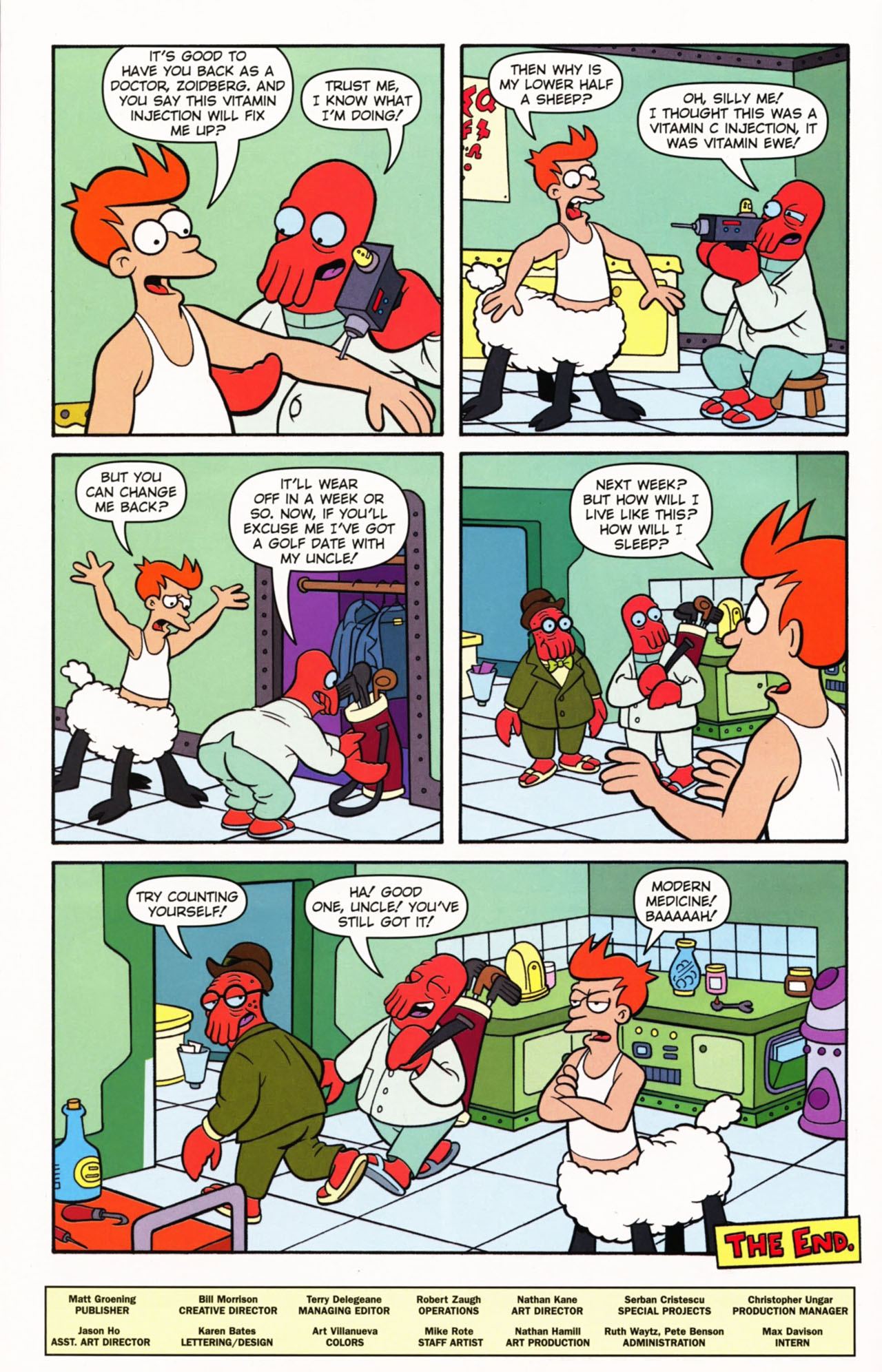 Read online Futurama Comics comic -  Issue #48 - 26