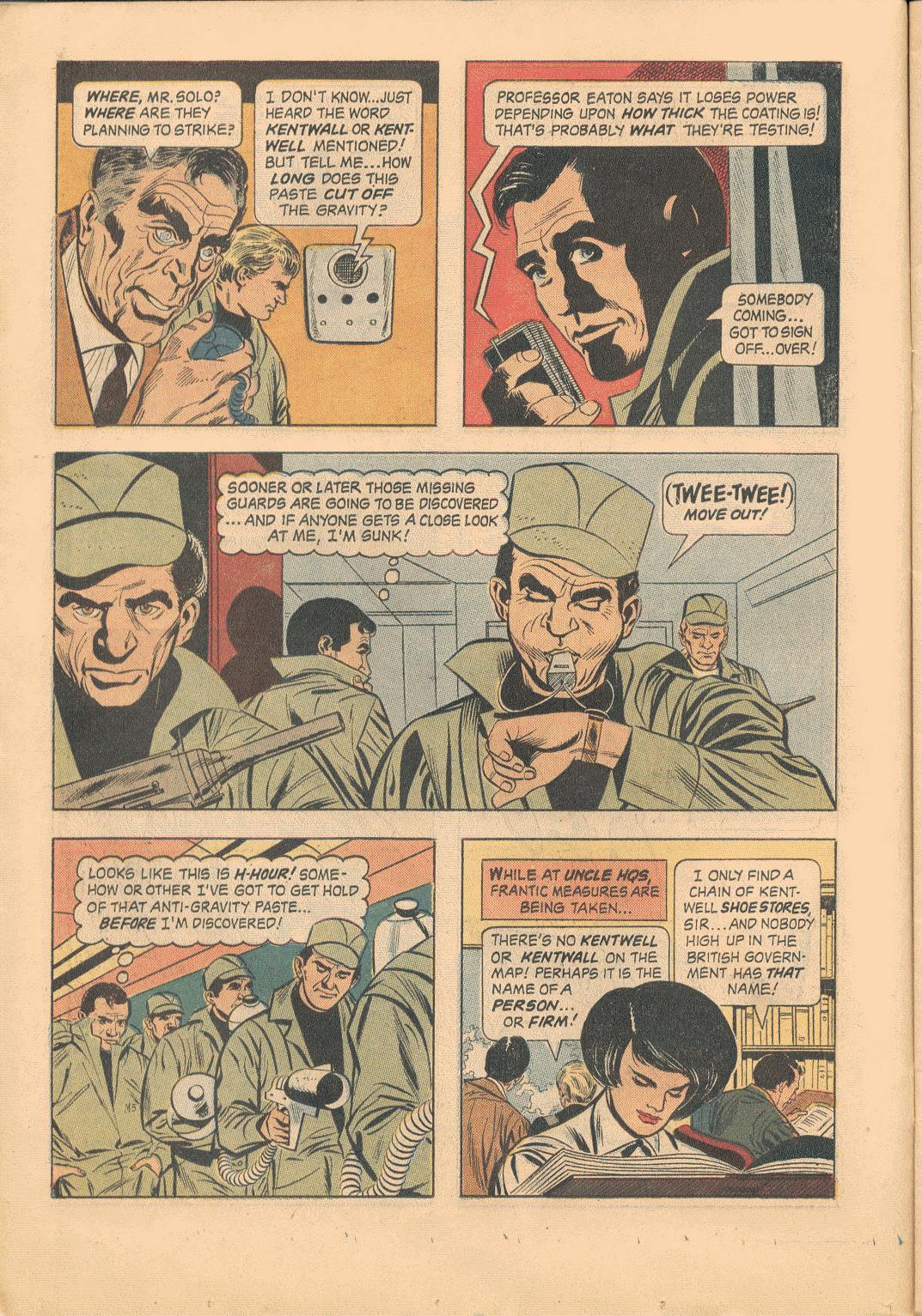 Read online The Man From U.N.C.L.E. comic -  Issue #8 - 14