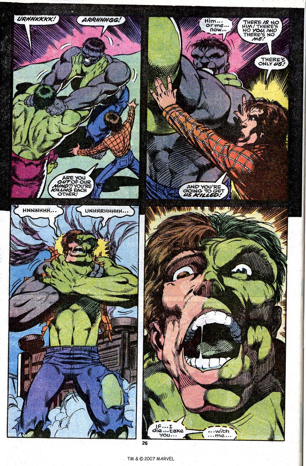Read online The Incredible Hulk (1968) comic -  Issue #376 - 28