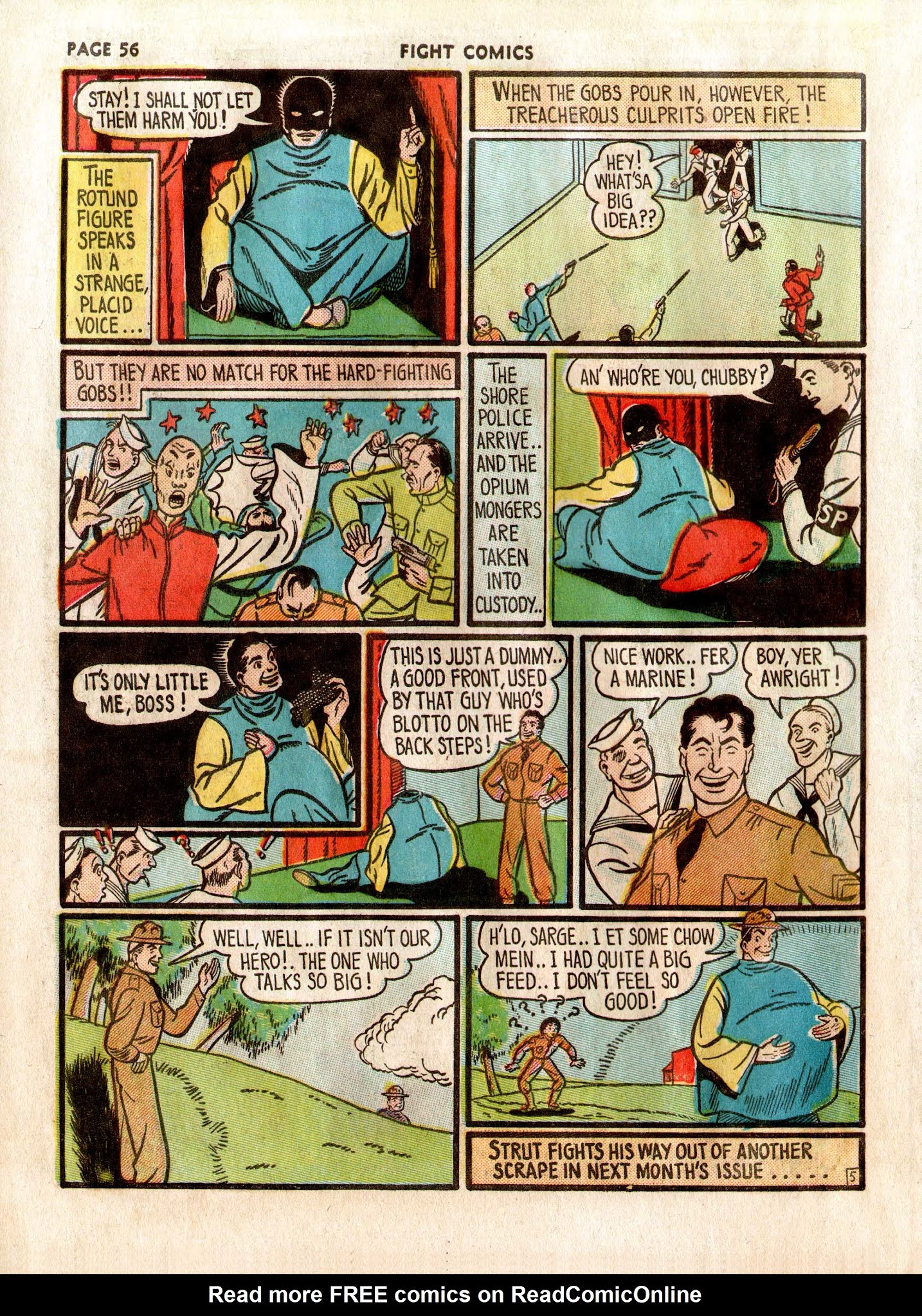 Read online Fight Comics comic -  Issue #7 - 59