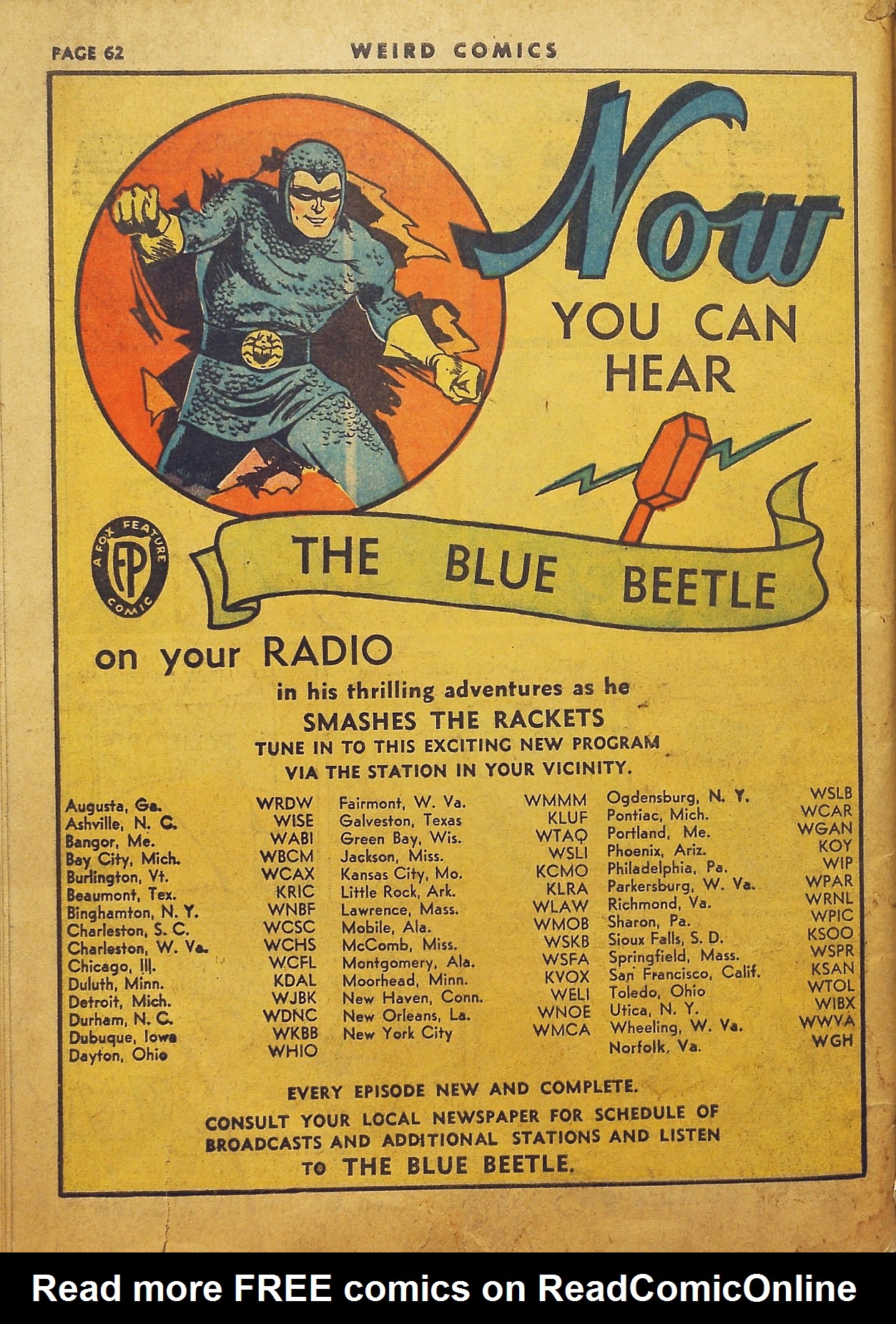 Read online Weird Comics comic -  Issue #6 - 63