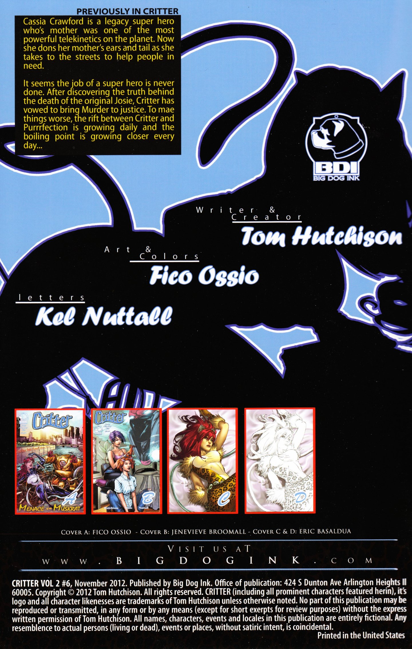 Read online Critter (2012) comic -  Issue #6 - 2