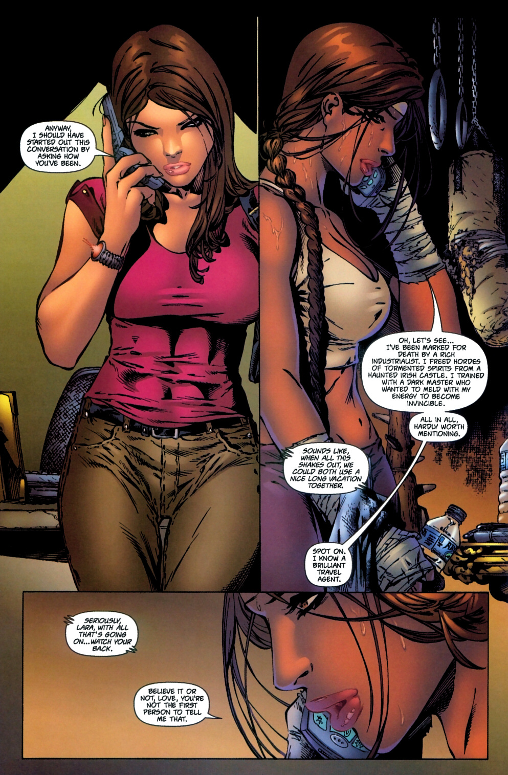 Read online Tomb Raider: The Series comic -  Issue #46 - 6