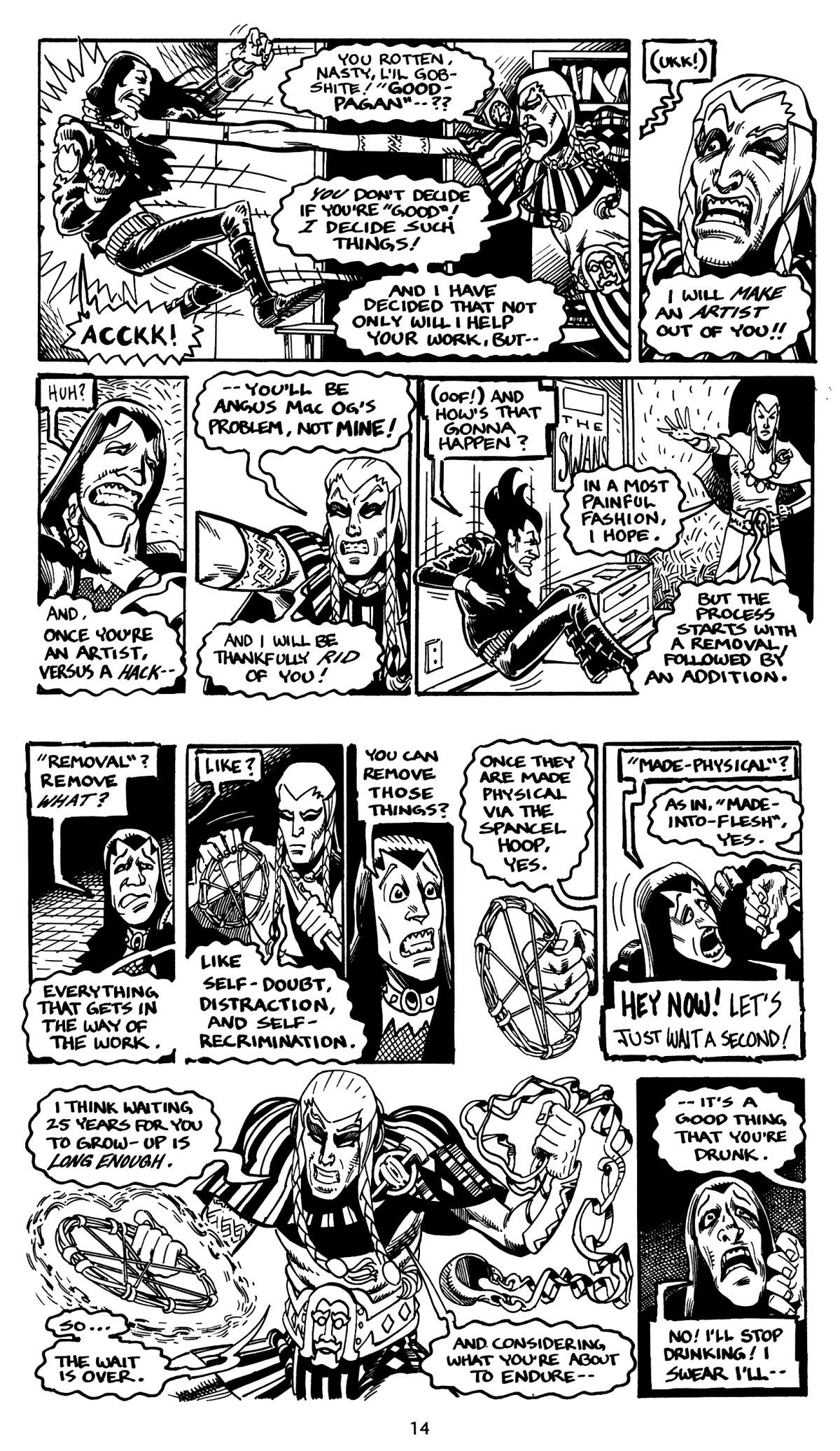 Read online (After)Life in Gothland comic -  Issue #1 - 16
