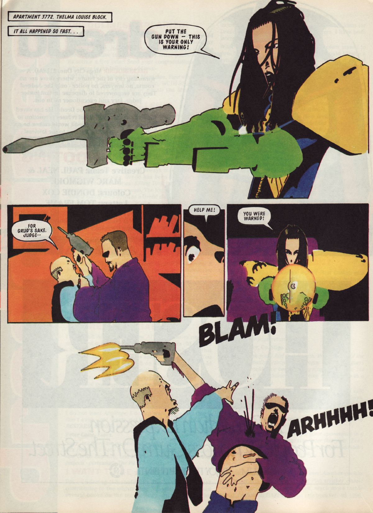 Read online Judge Dredd Megazine (vol. 3) comic -  Issue #14 - 23