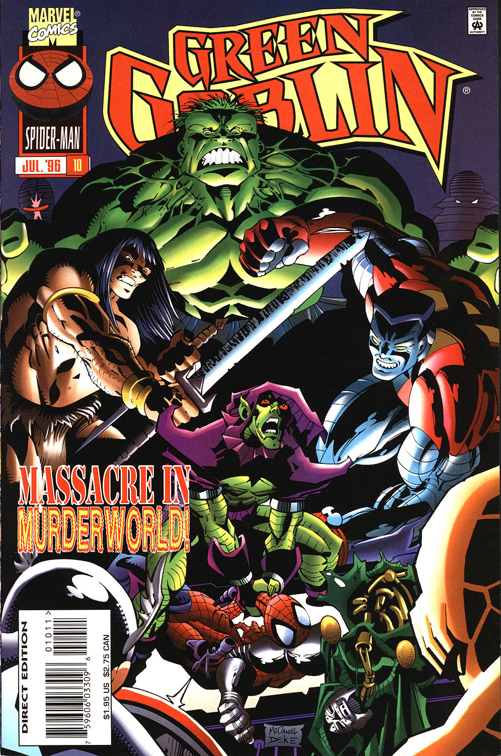 Read online Green Goblin comic -  Issue #10 - 1