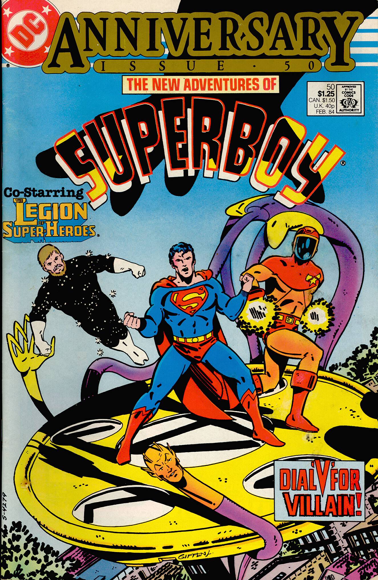 Read online The New Adventures of Superboy comic -  Issue #50 - 1