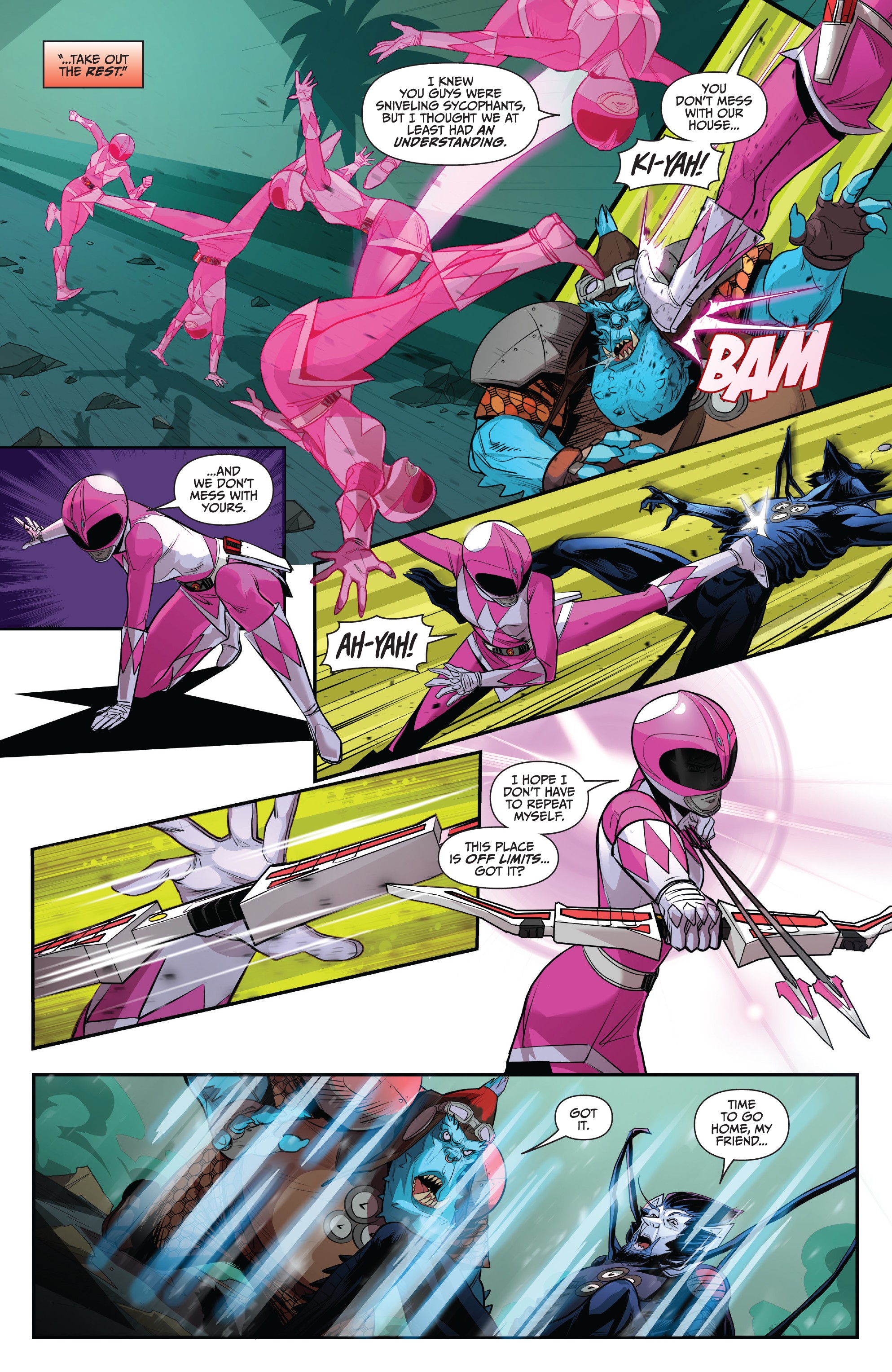 Read online Saban's Go Go Power Rangers comic -  Issue #20 - 15