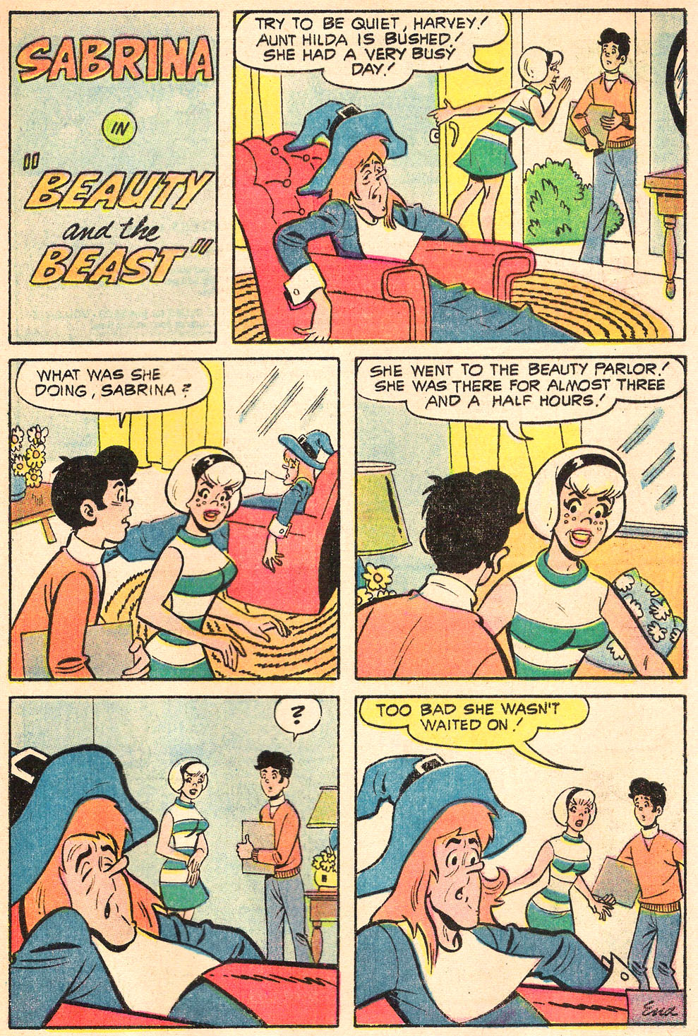 Read online Sabrina The Teenage Witch (1971) comic -  Issue #4 - 25