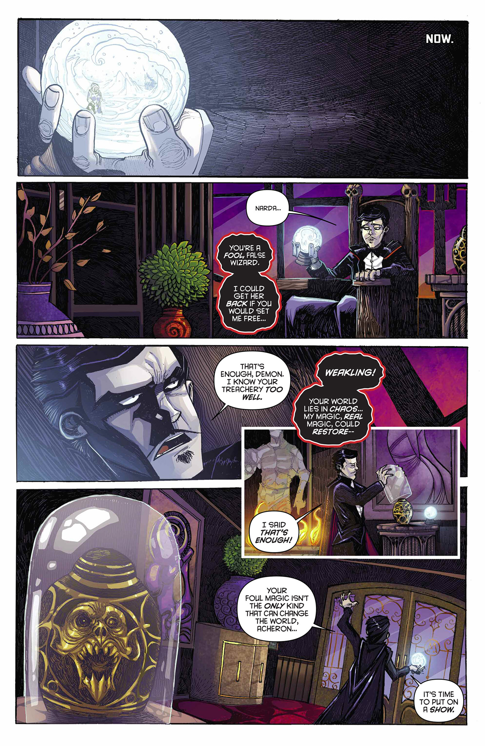 Read online King: Mandrake the Magician comic -  Issue #1 - 5