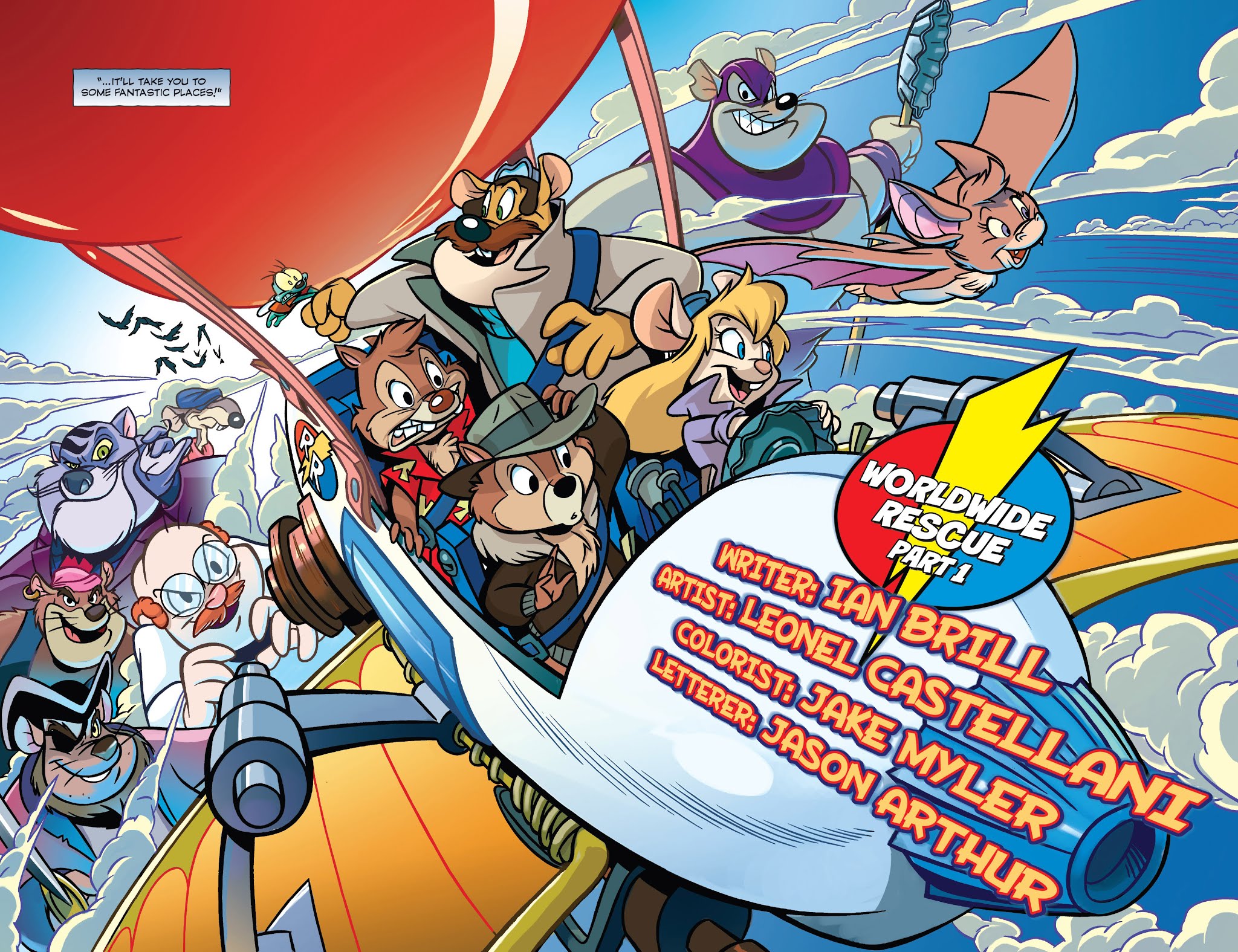 Read online Disney Afternoon Giant comic -  Issue #1 - 28